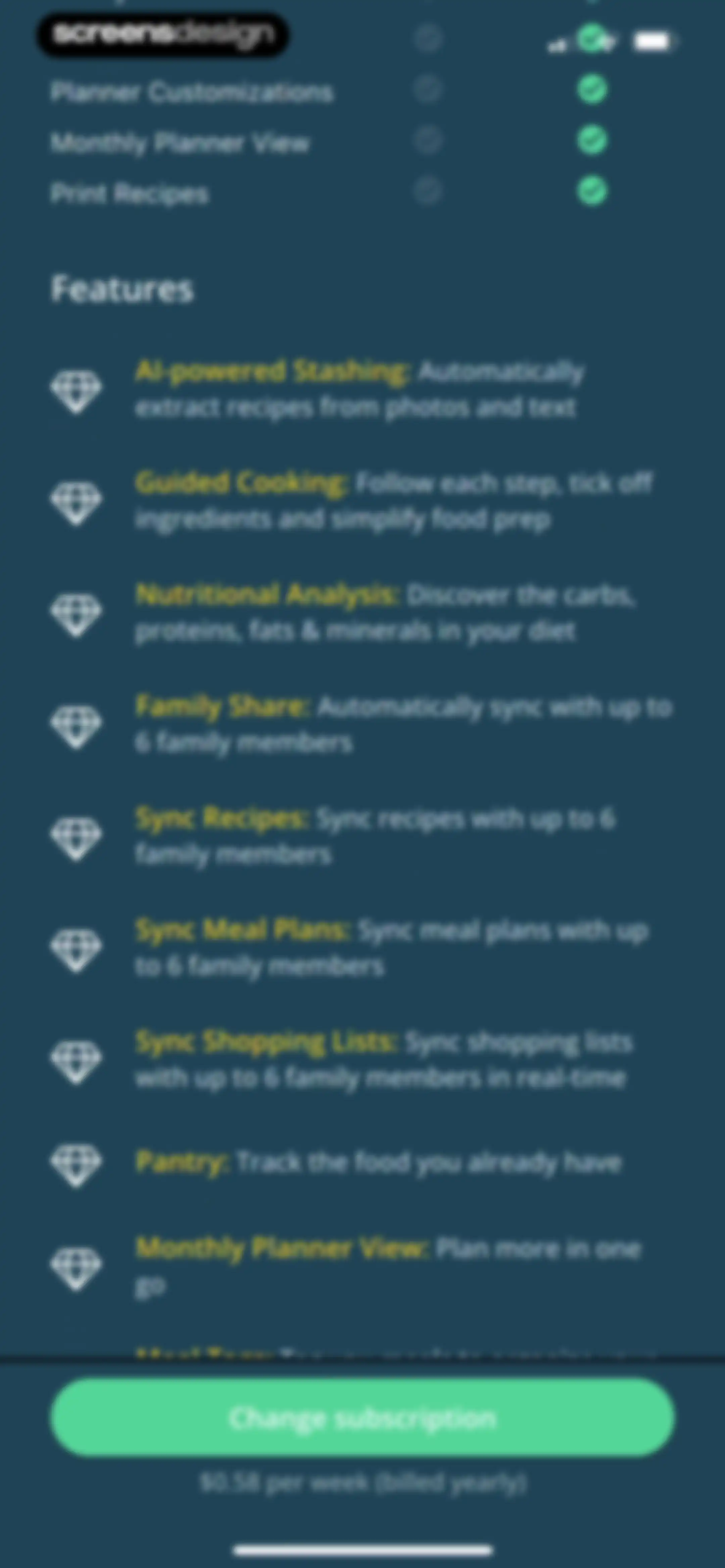 Stashcook: Recipe Keeper screen 181