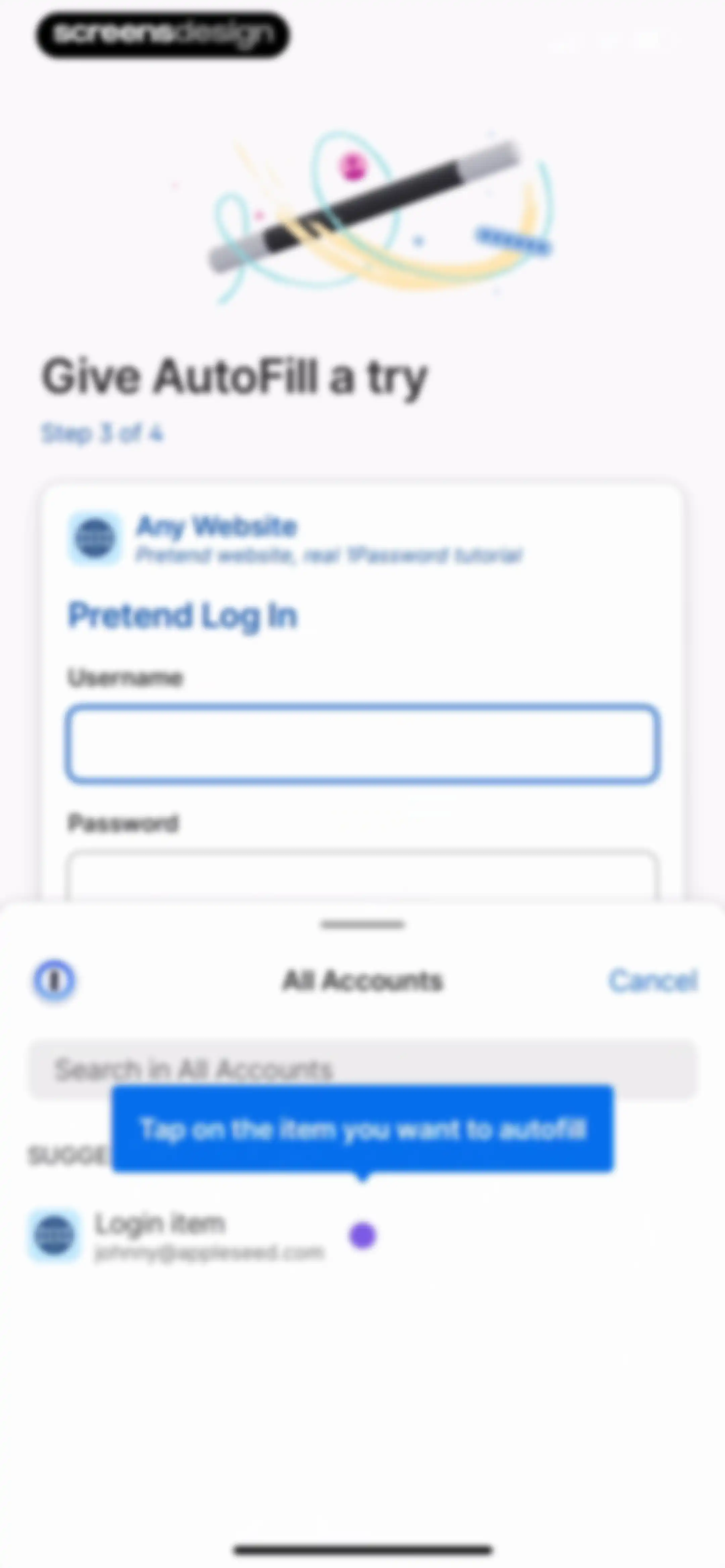 1Password: Password Manager screen 23
