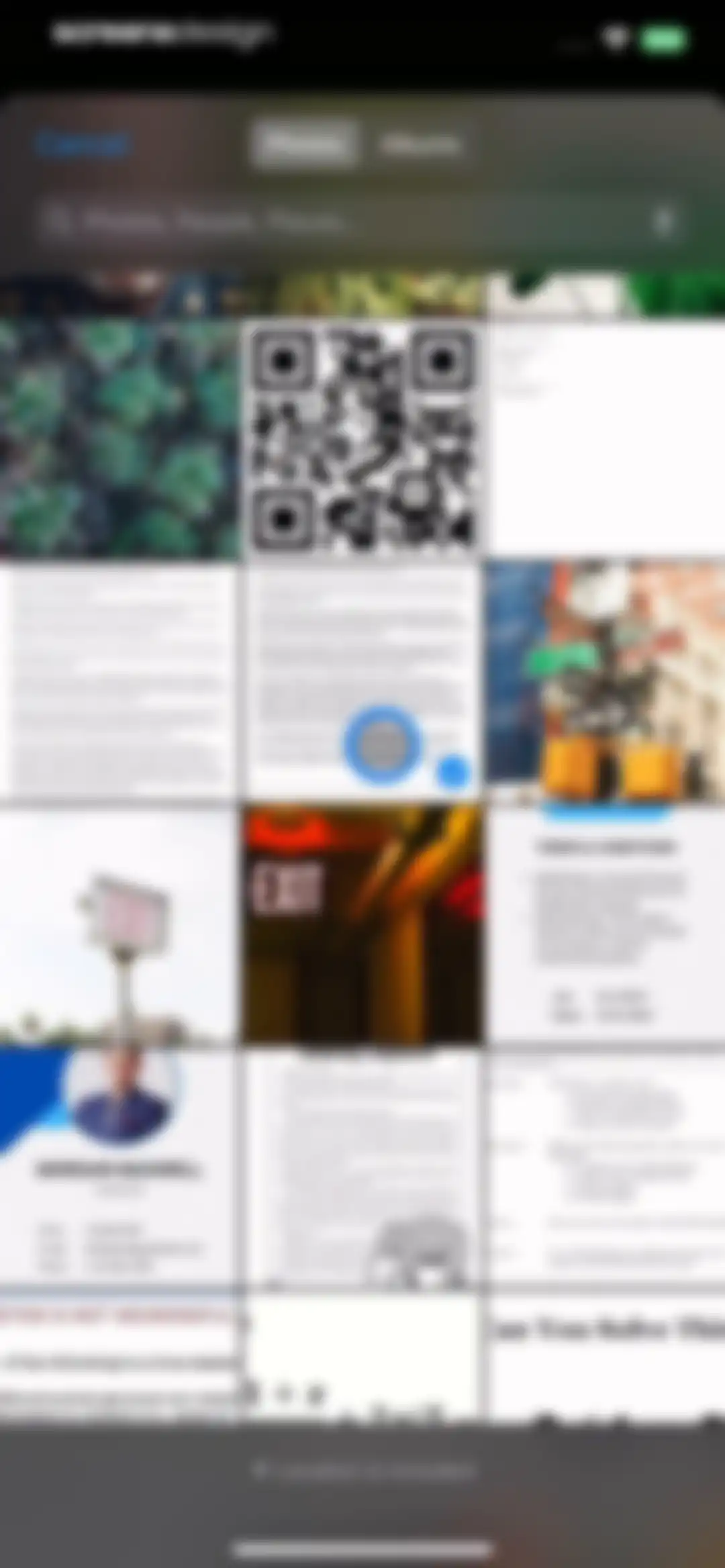 QR Code: Reader · screen 6
