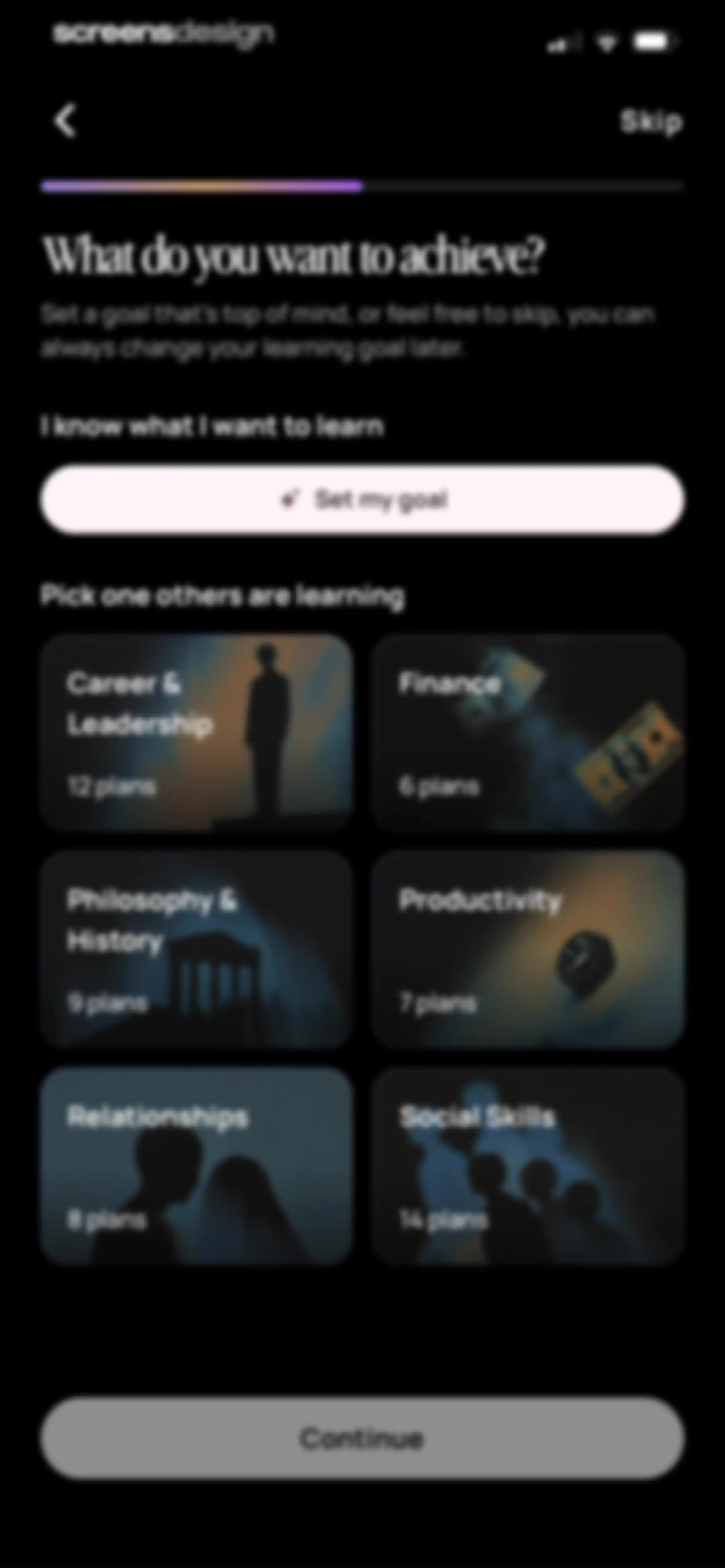 BeFreed: Personalized Learning screen 8