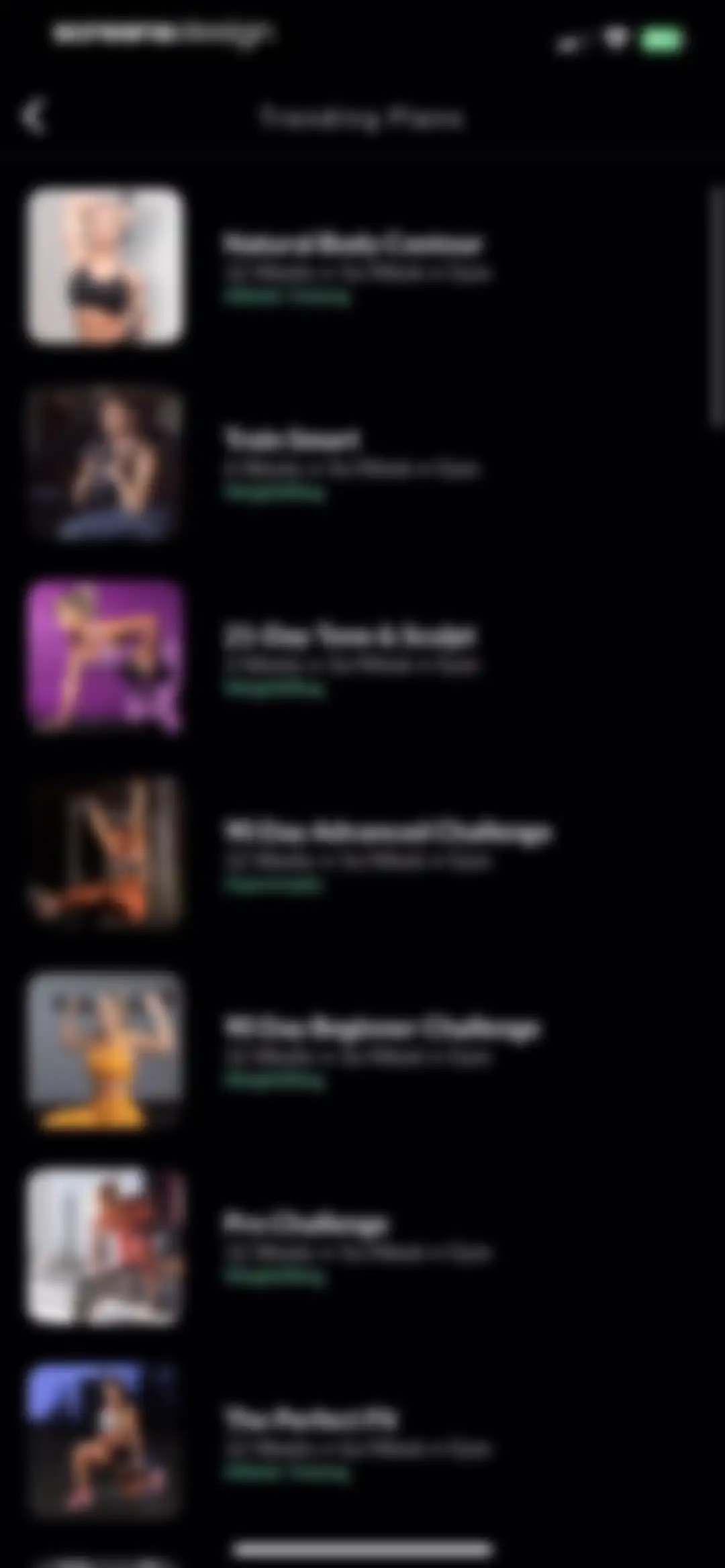 Fitplan®: Gym & Home Workouts screen 54