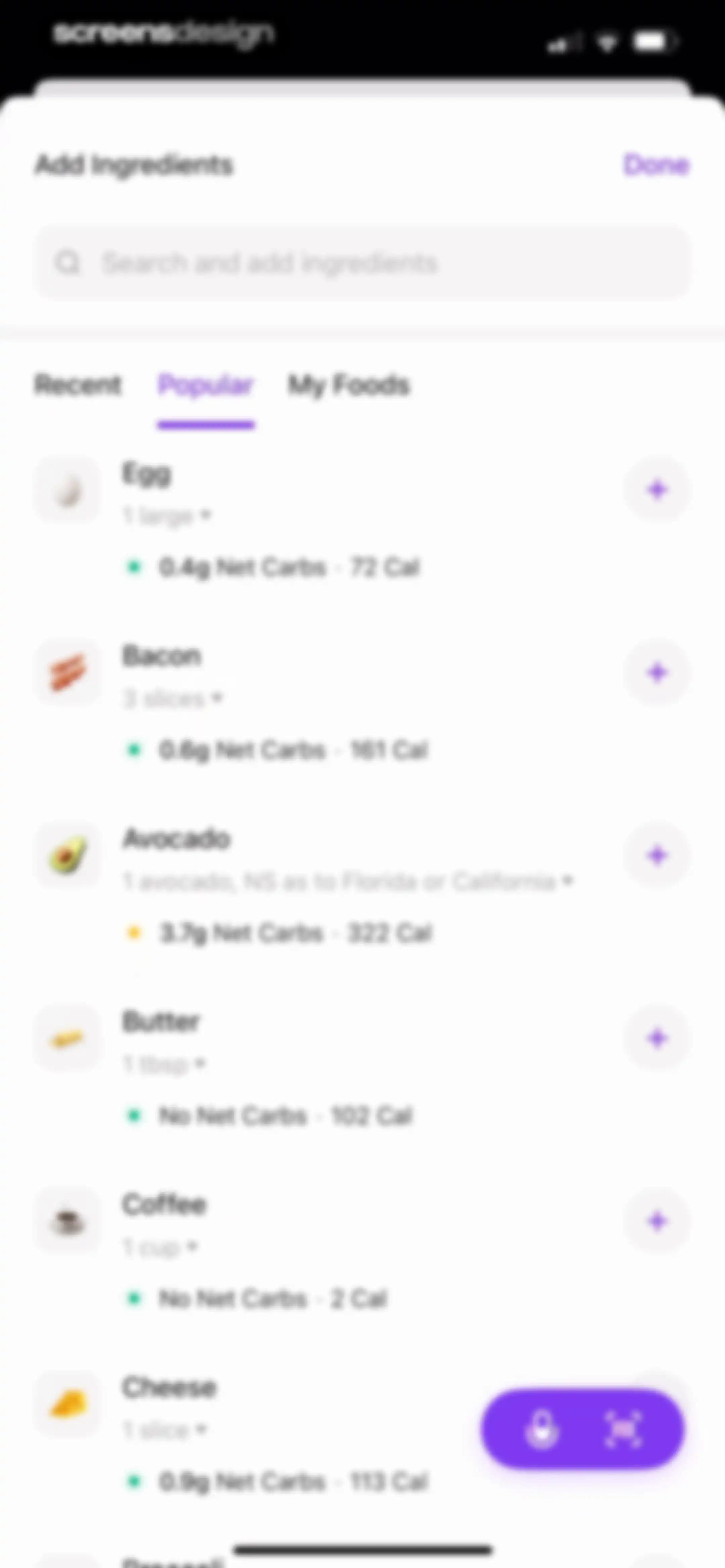 Keto Diet App － Carb Tracker screen 163
