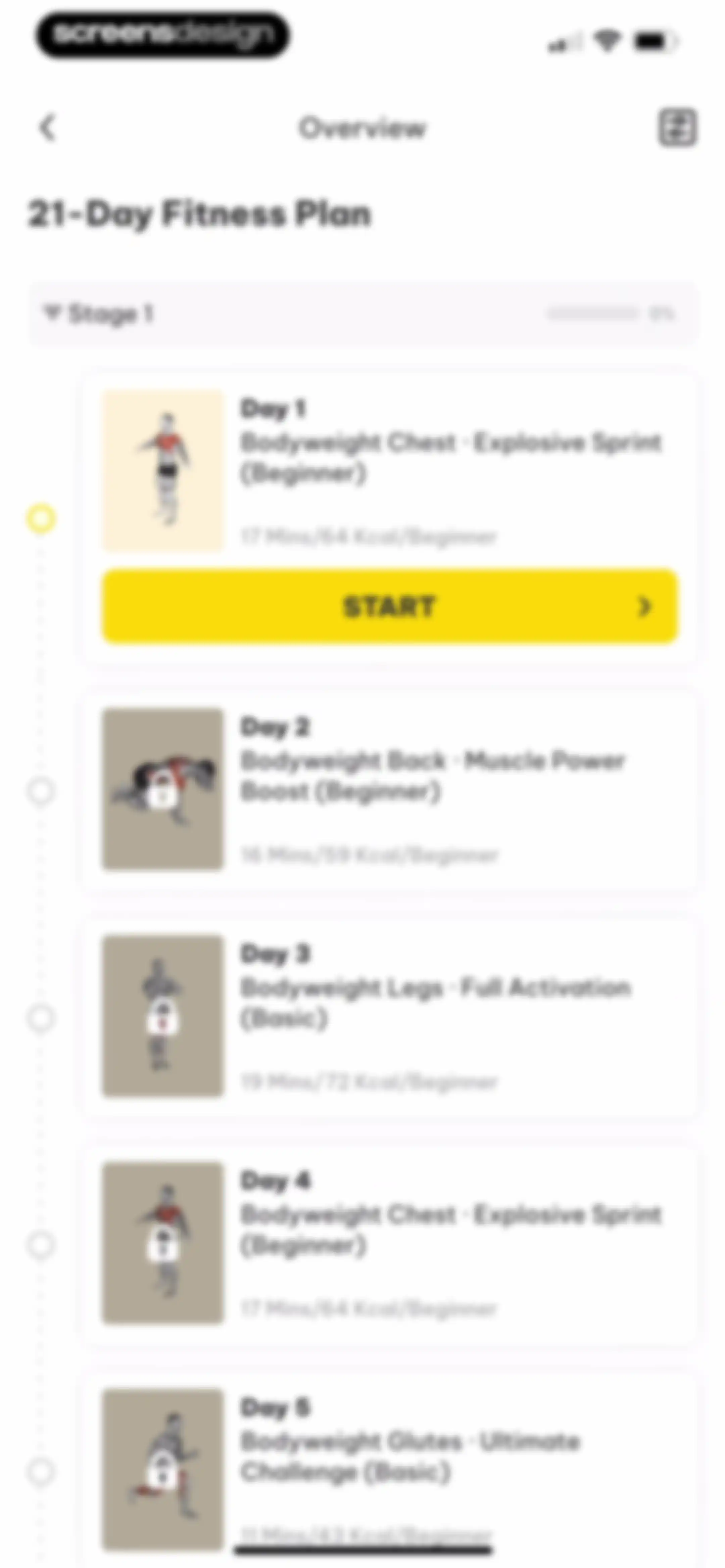 Muscle Monster Workout Planner screen 57