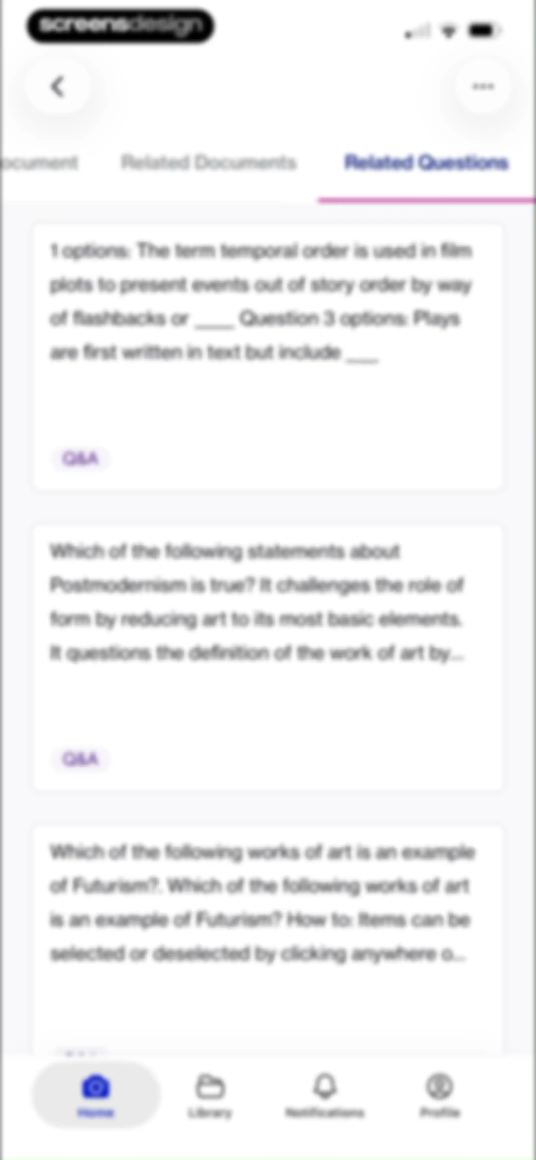 Course Hero: AI Homework Help screen 40