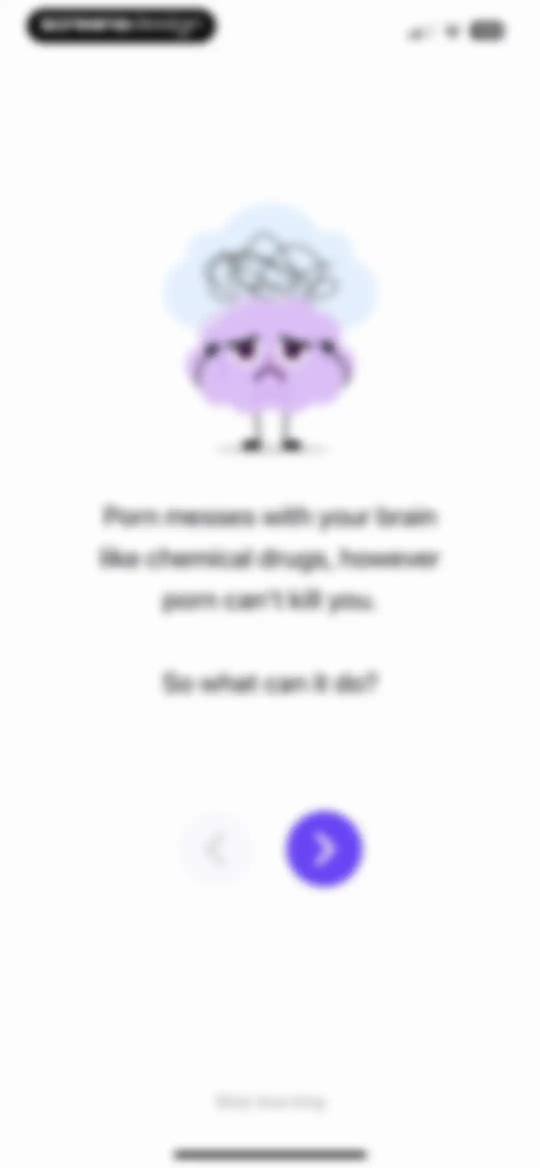 Brainbuddy: Quit PMO screen 29