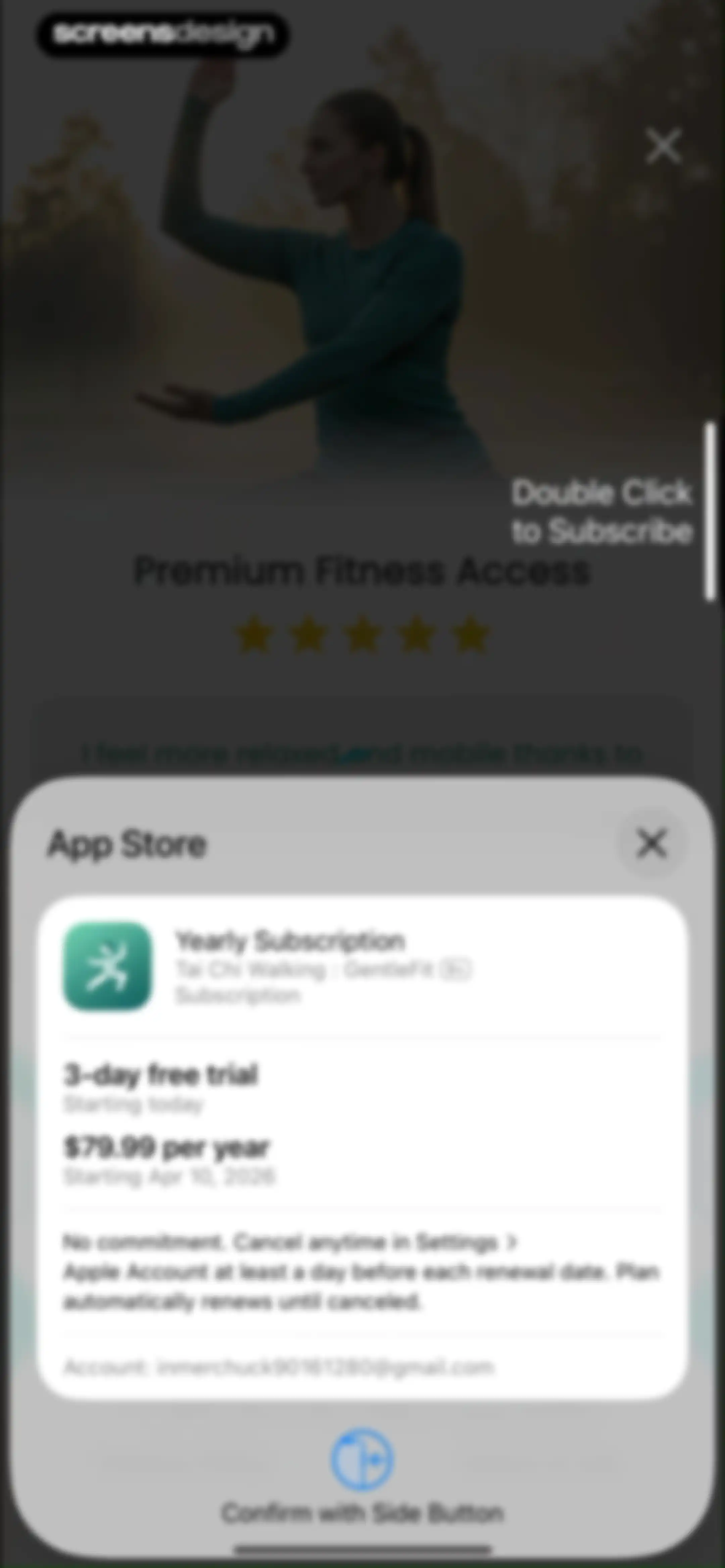 Tai Chi Walking : GentleFit screen 30