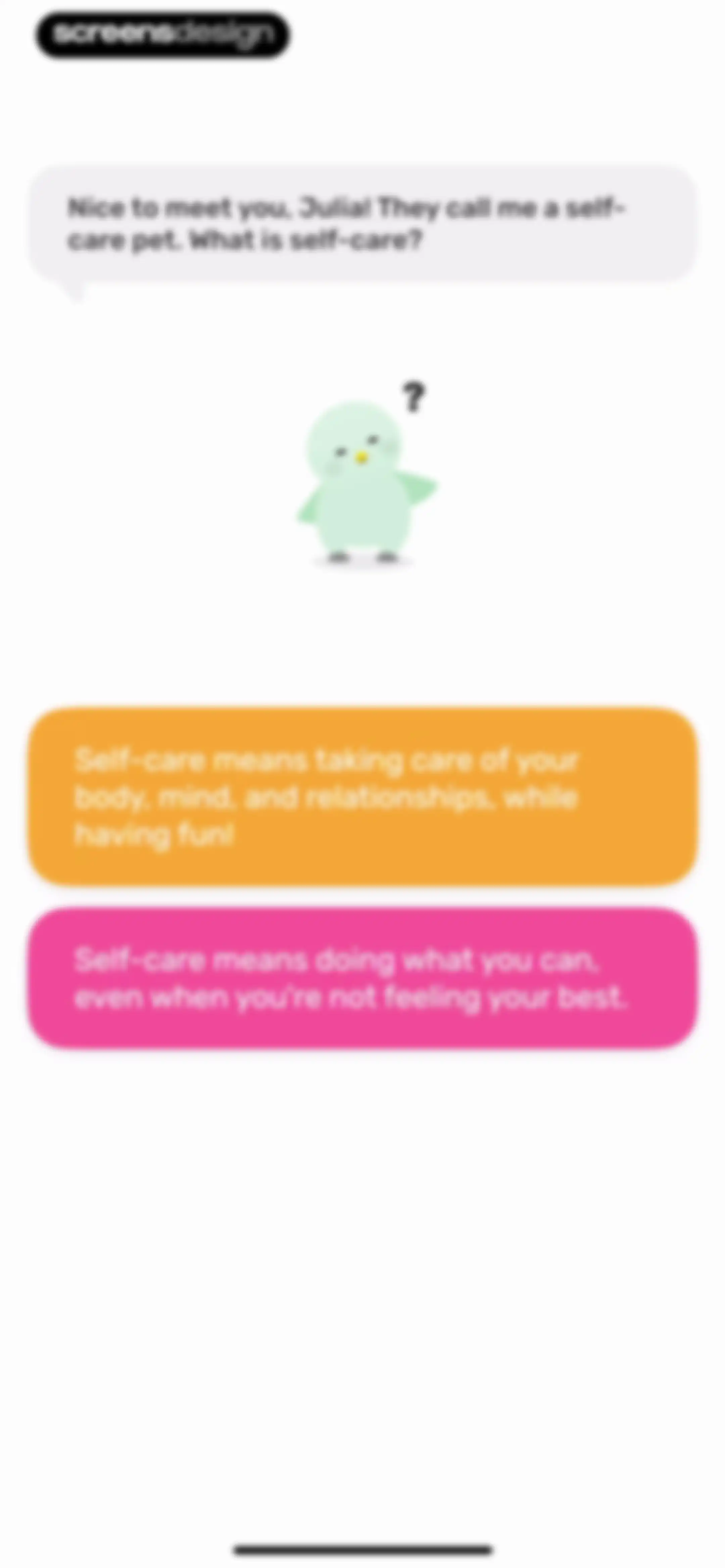 Finch: Self-Care Pet screen 10