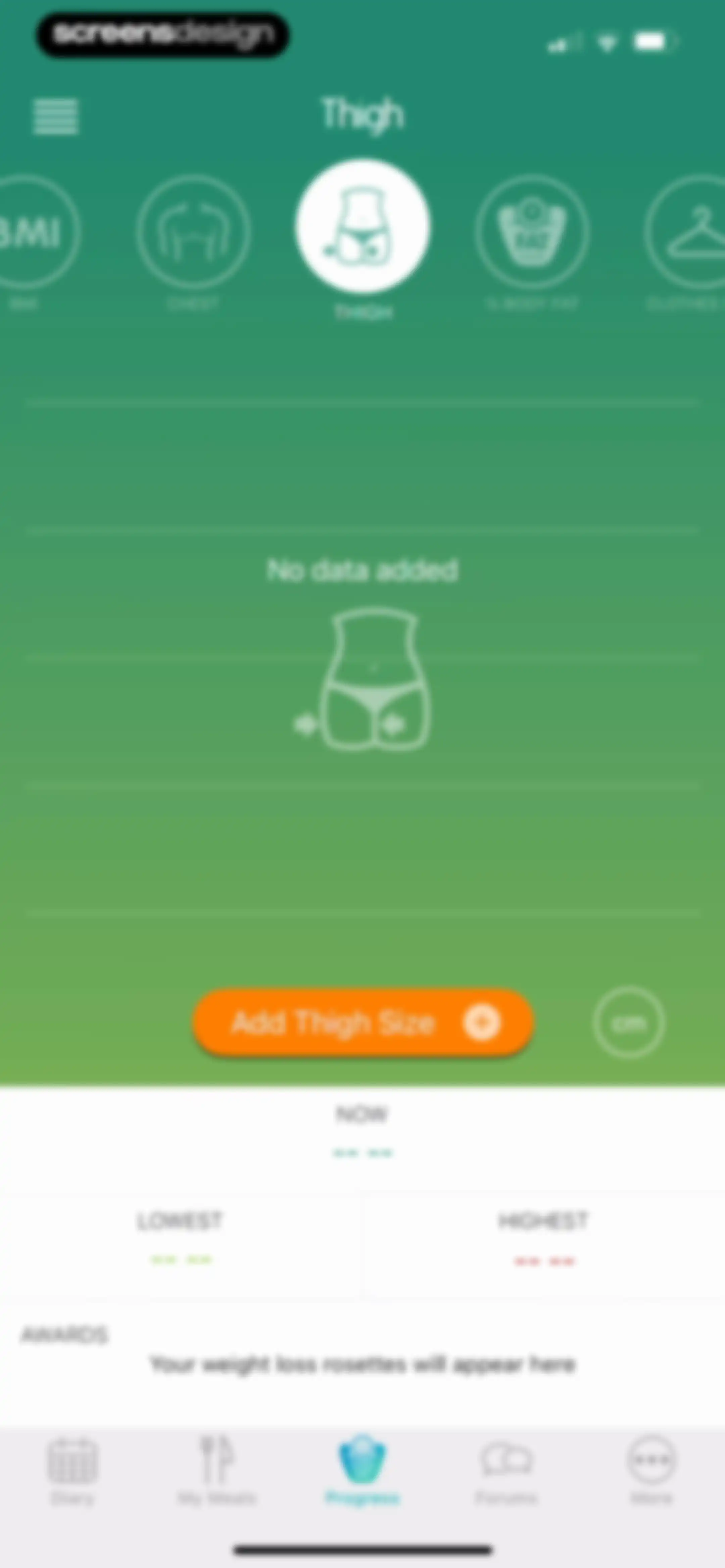 Calorie Counter + screen 128