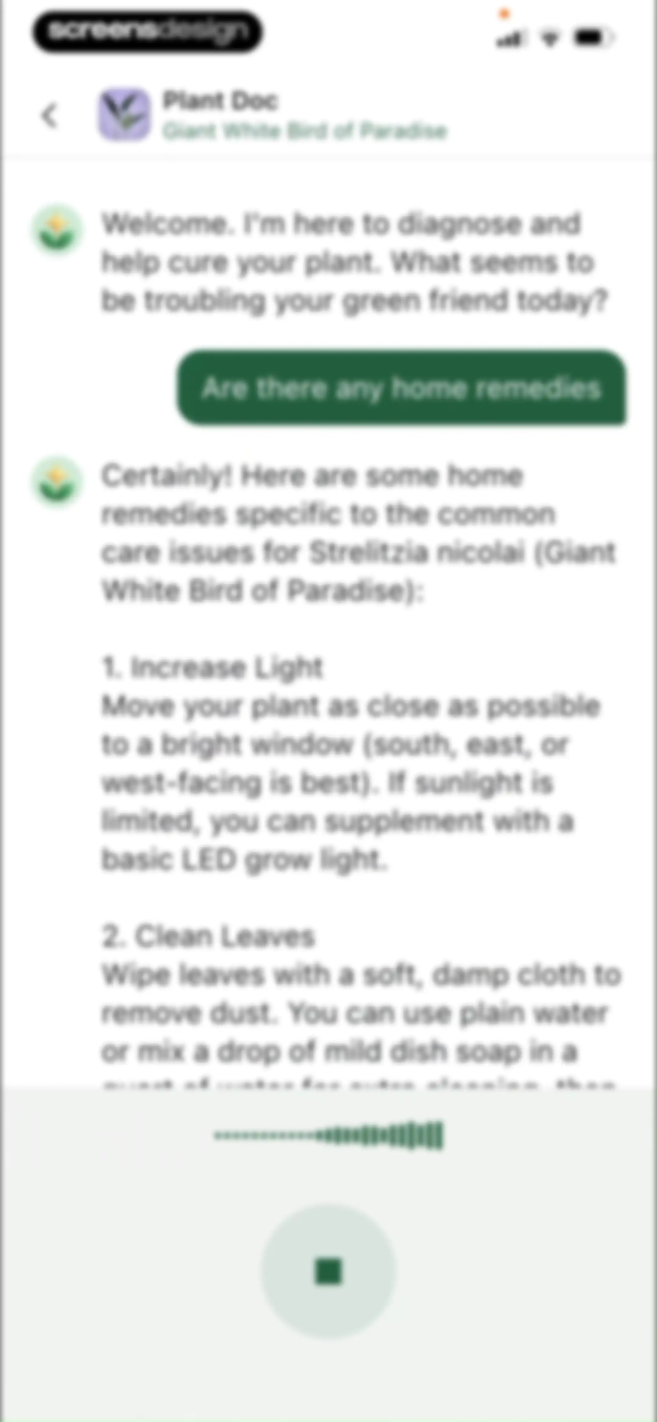 PlantAID:identifier&care guide screen 54