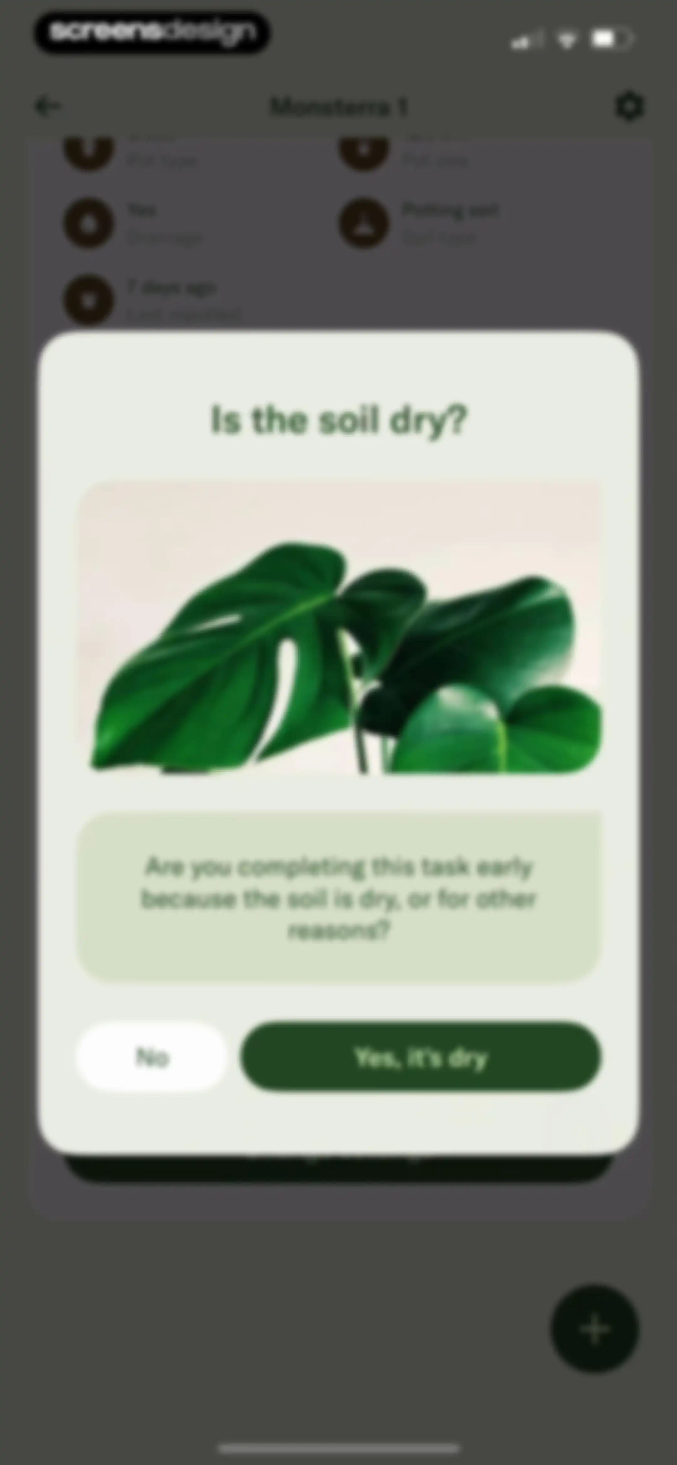 Planta: Plant & Garden Care screen 129