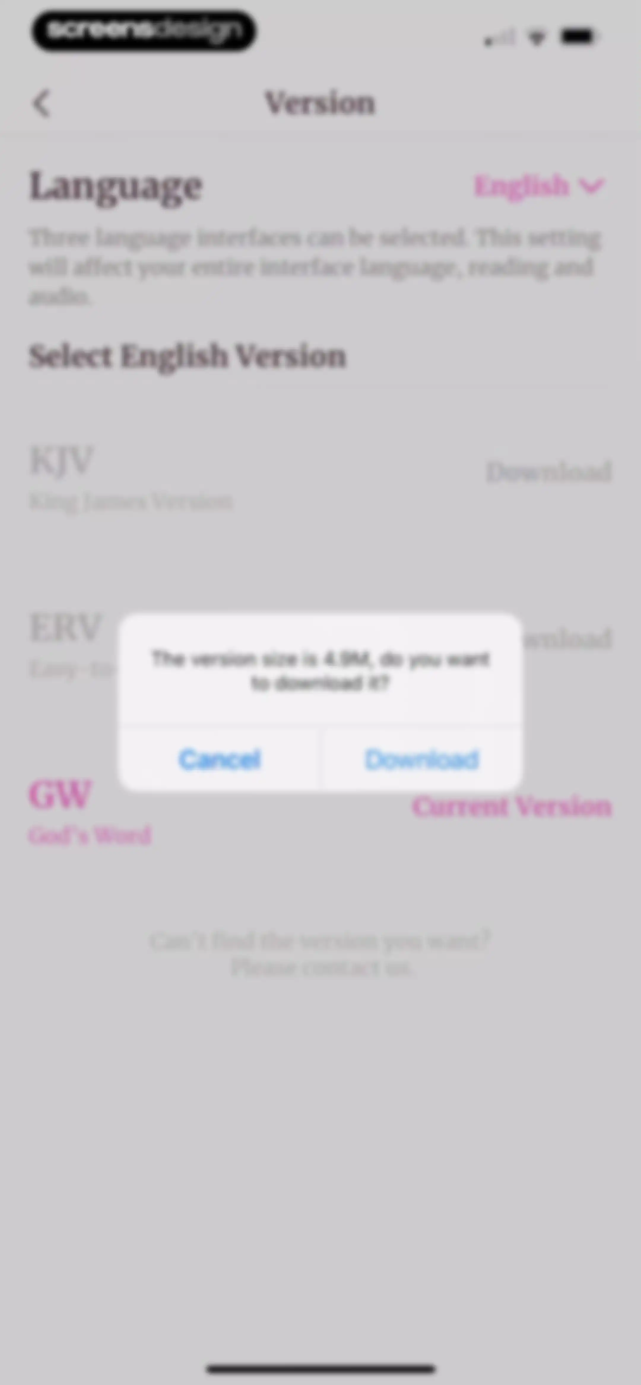 Bible For Women. screen 98