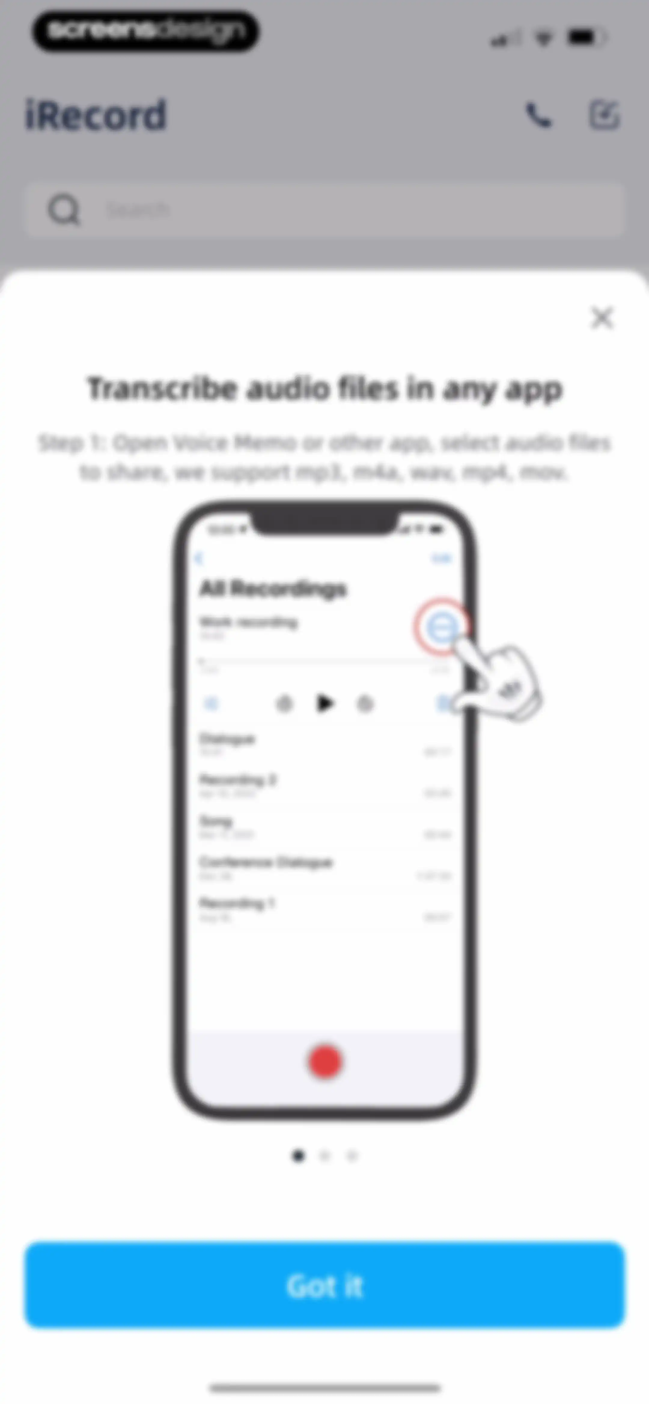 iRecord: Transcribe Voice Memo screen 13