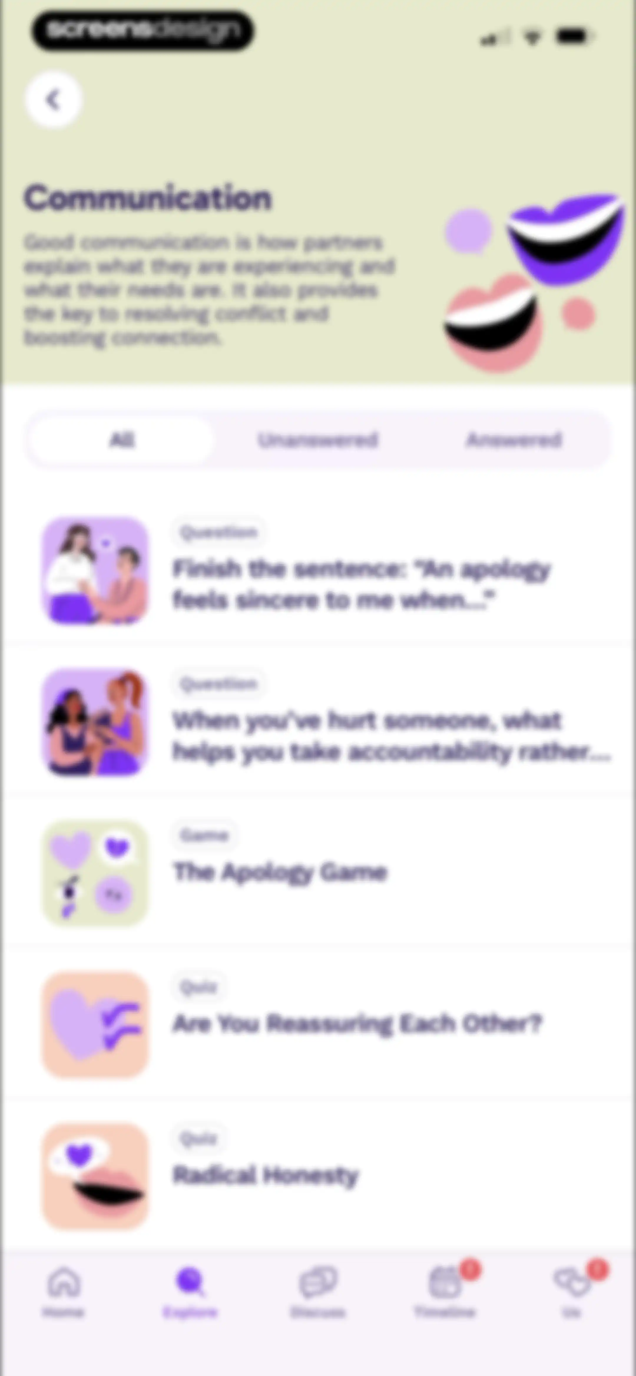 Paired: Couples & Relationship screen 110