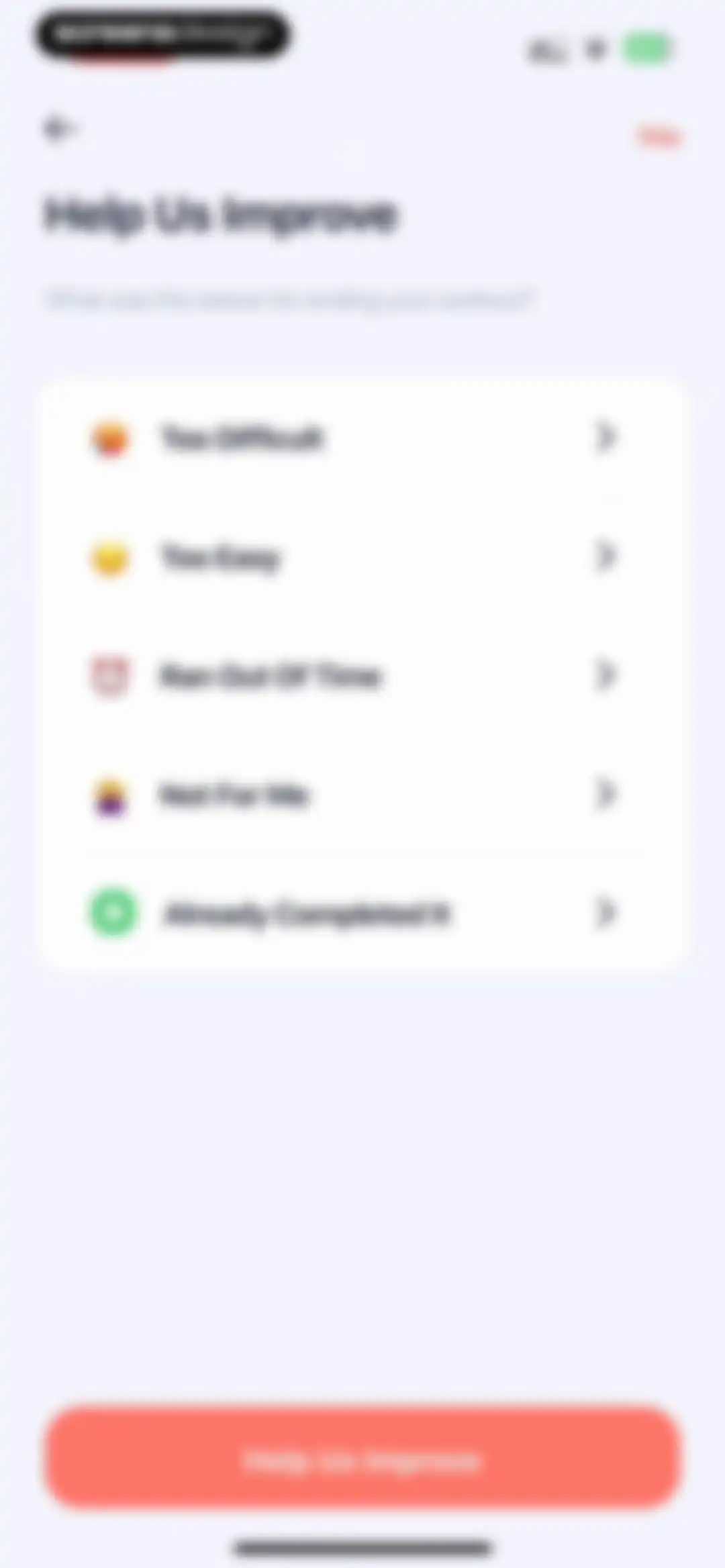 Reset: Holistic Fitness App screen 42