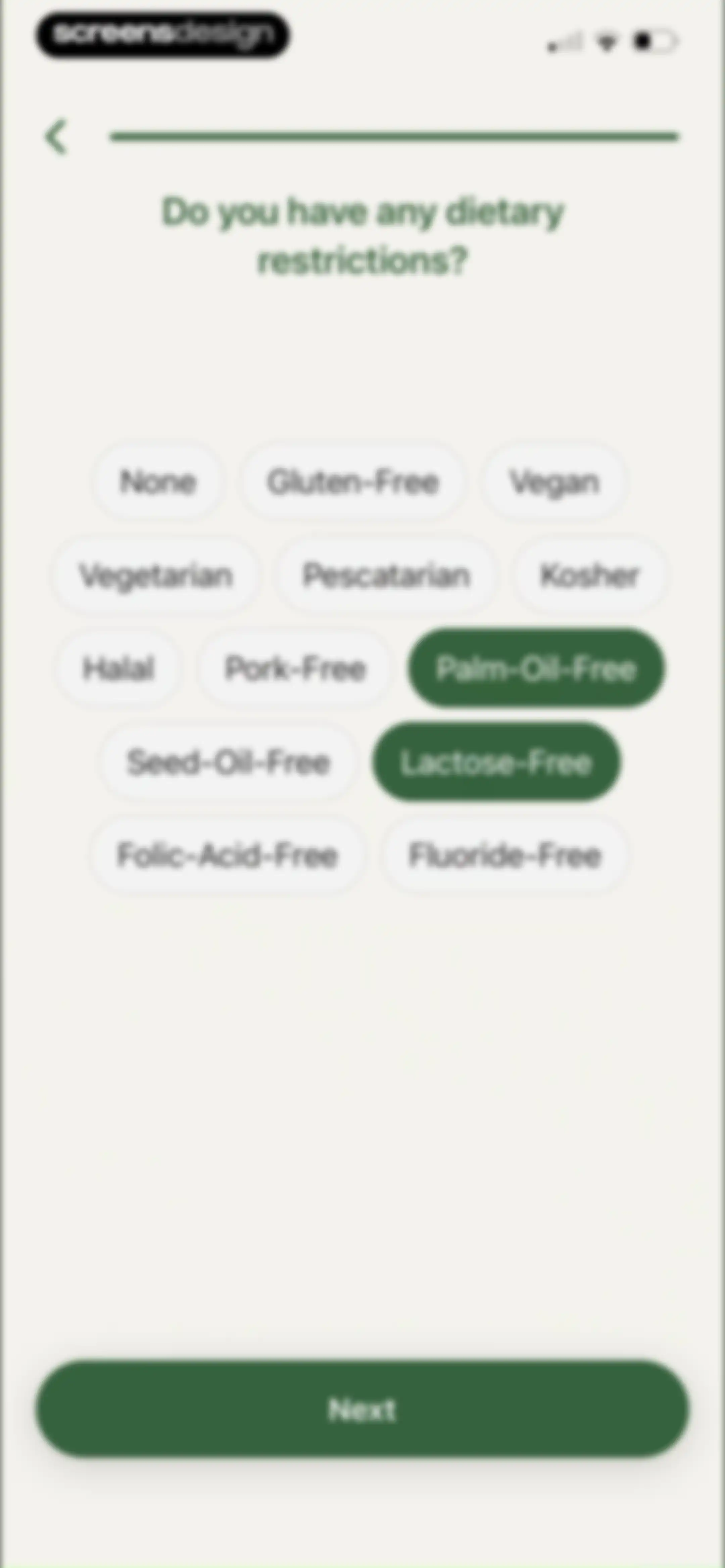 Olive: Food & Cosmetic Scanner screen 38