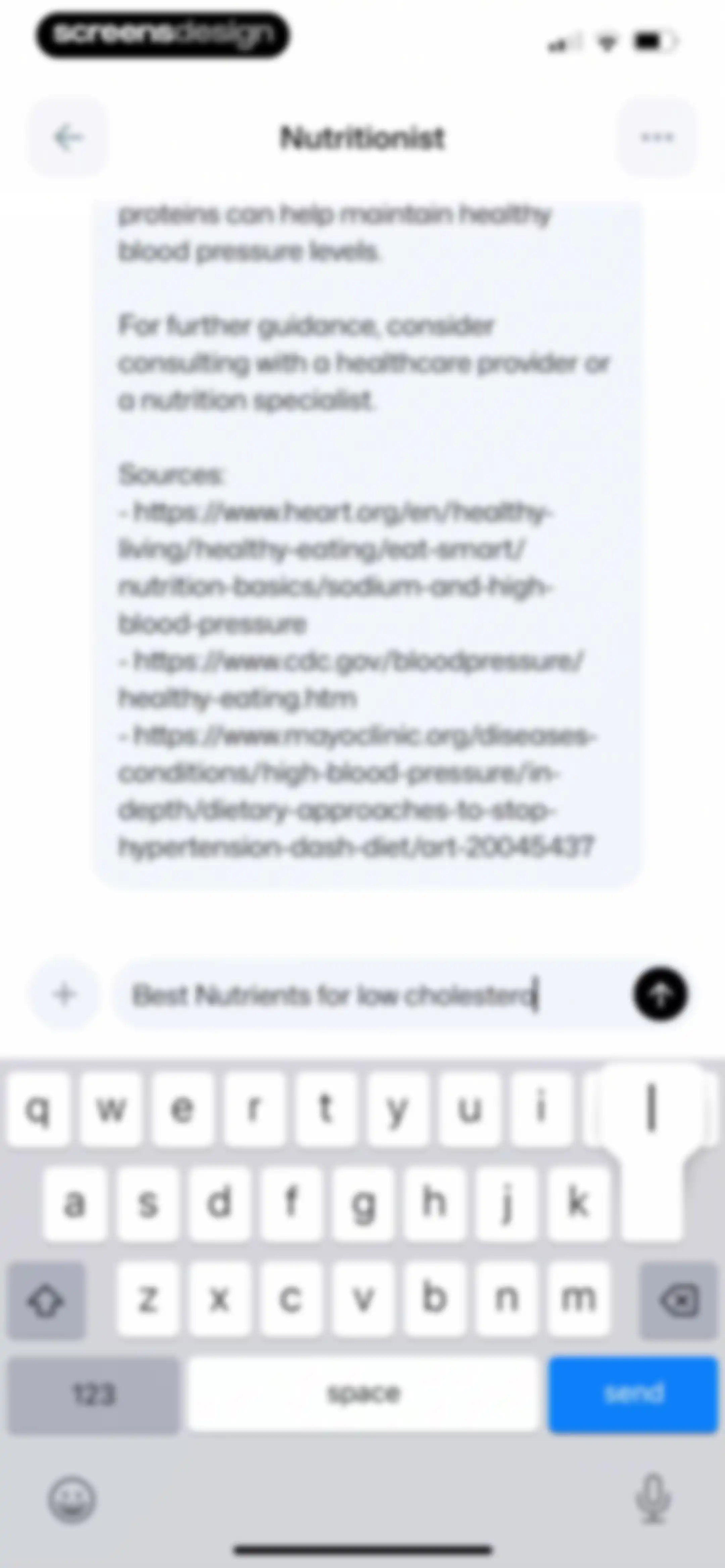 Wellance – AI Health & Balance screen 68