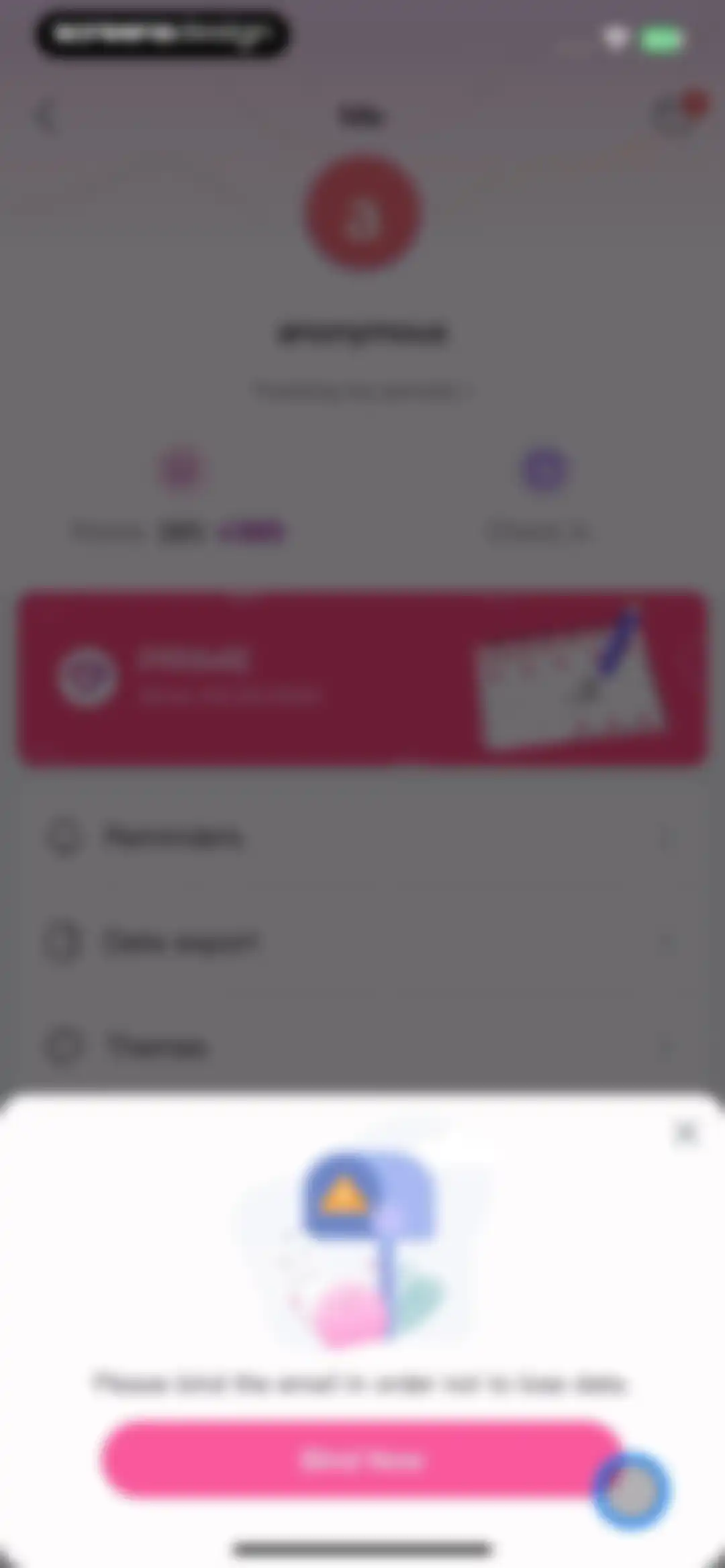 Femometer Fertility Tracker screen 48