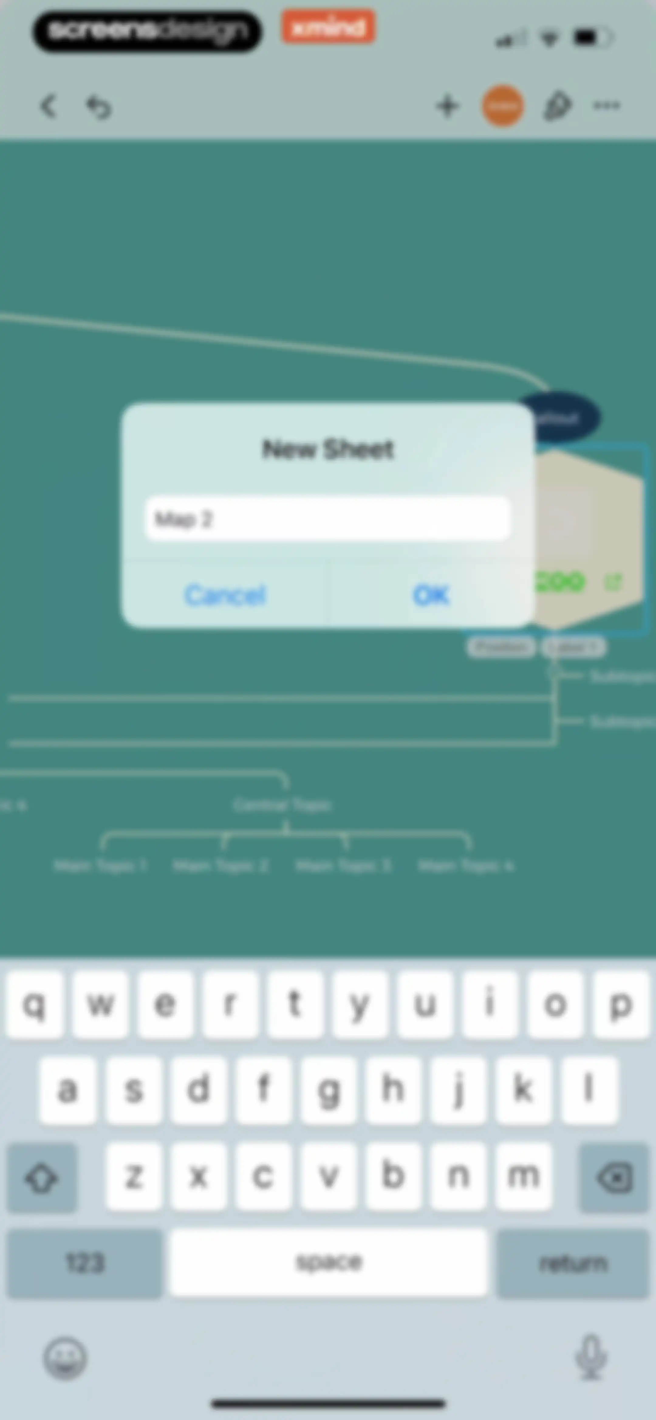 Xmind: AI Mind Map, Brainstorm screen 72