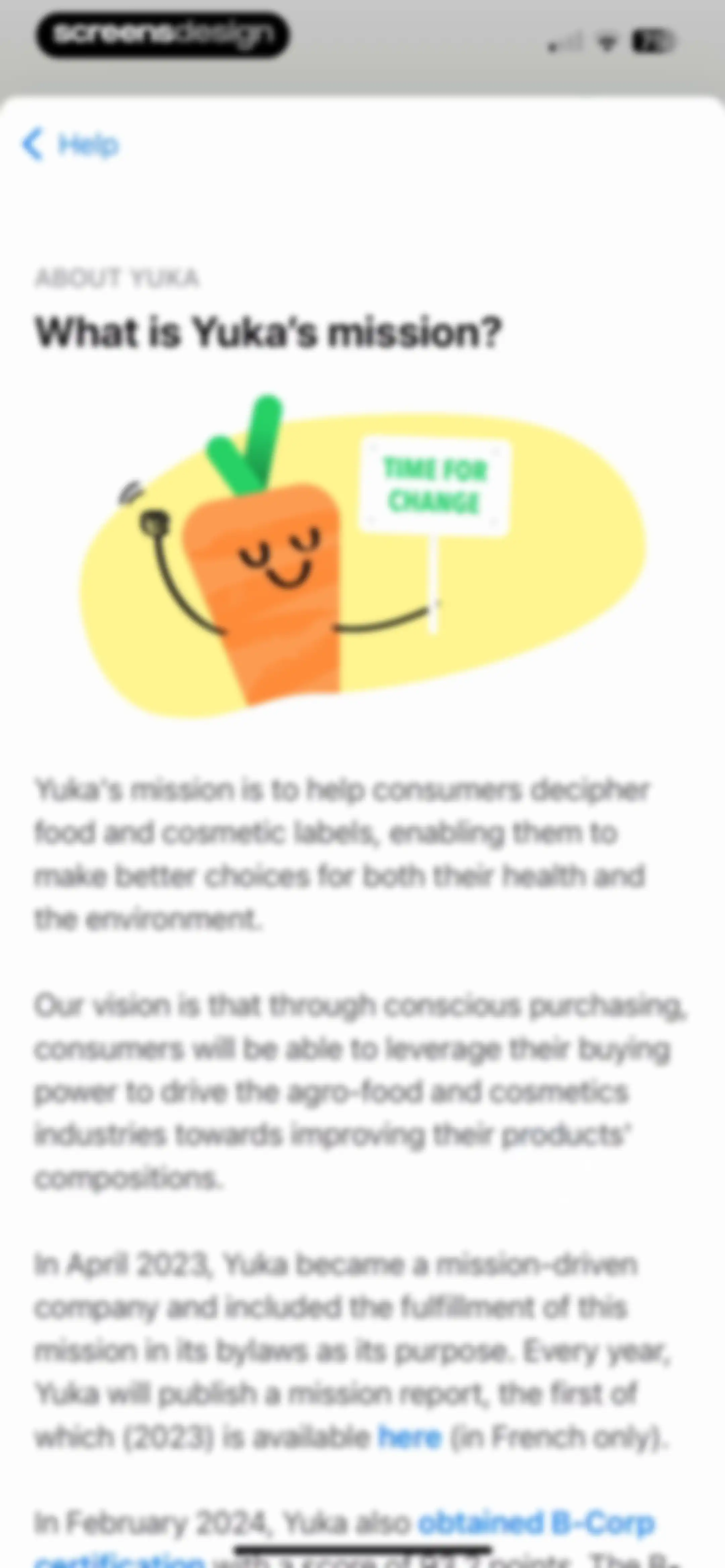 Yuka - Food & Cosmetic Scanner screen 48