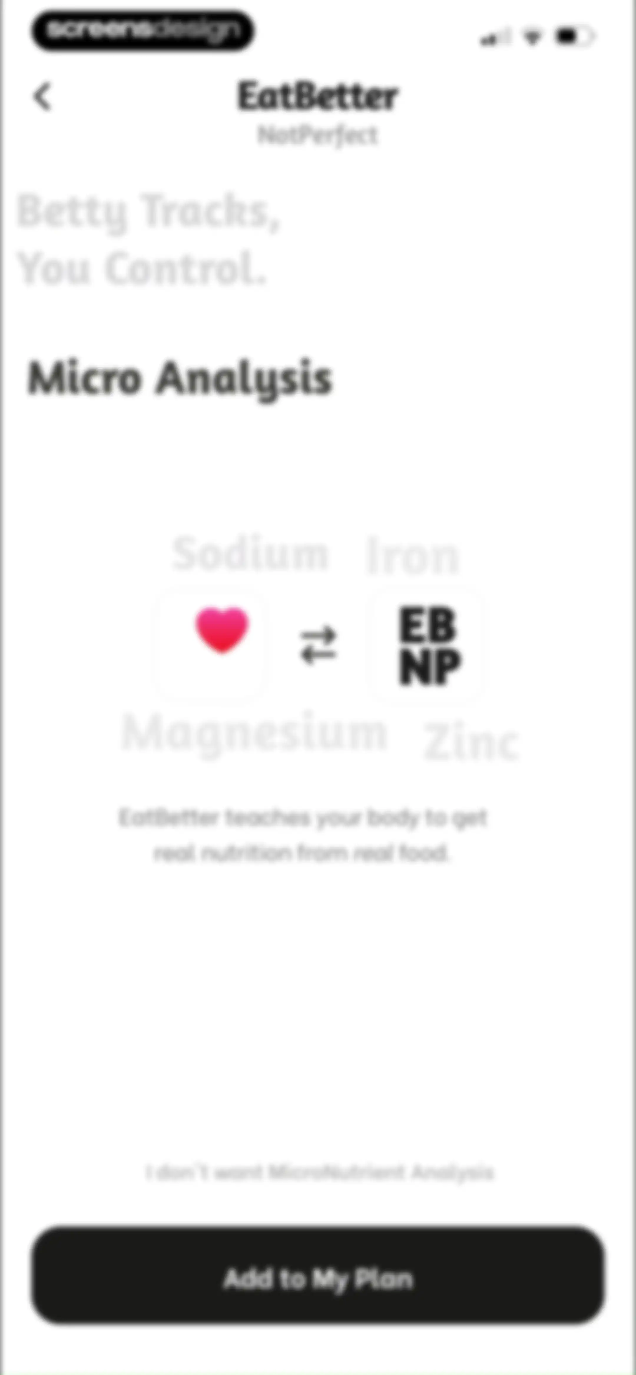 EatBetter: AI Food Journal screen 62