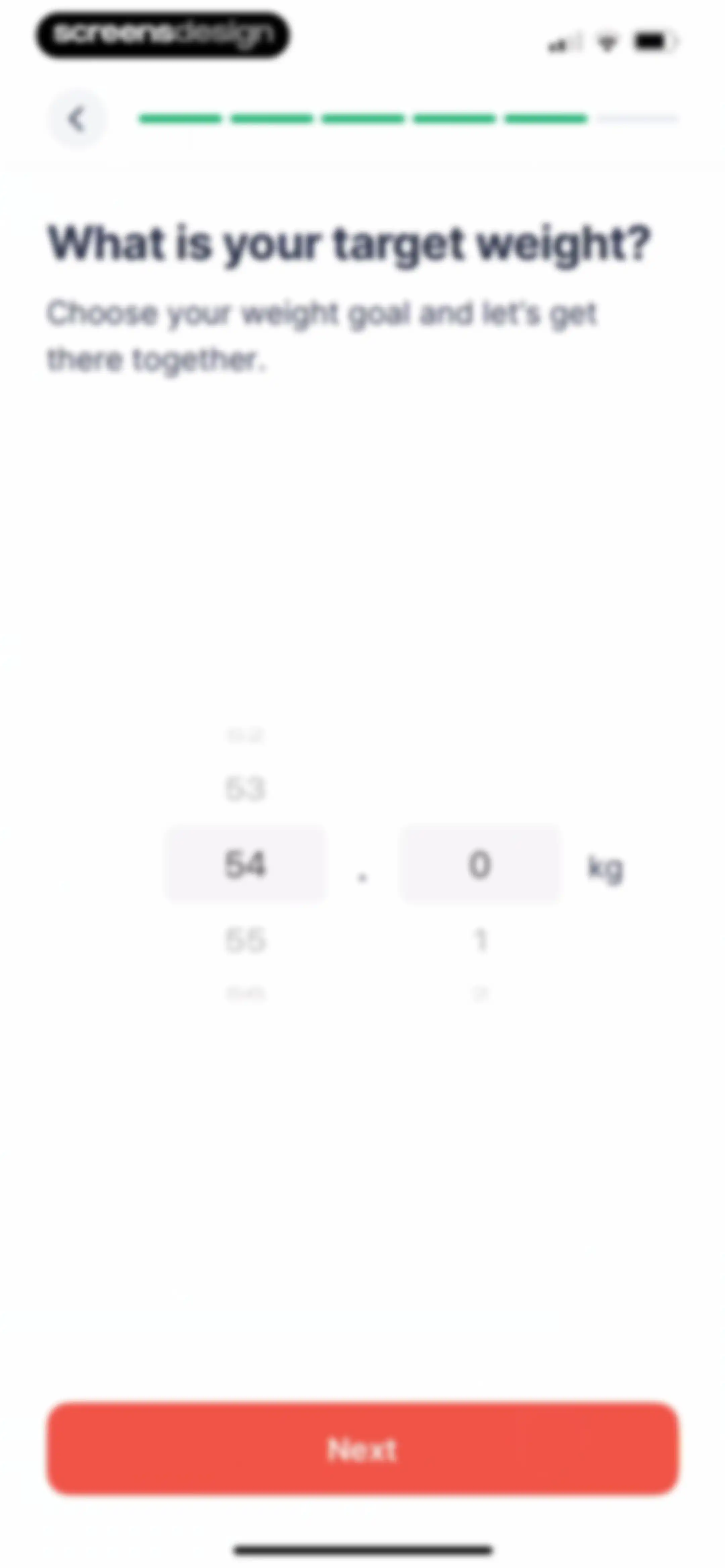 Kompanion: Weight Loss Plan screen 38