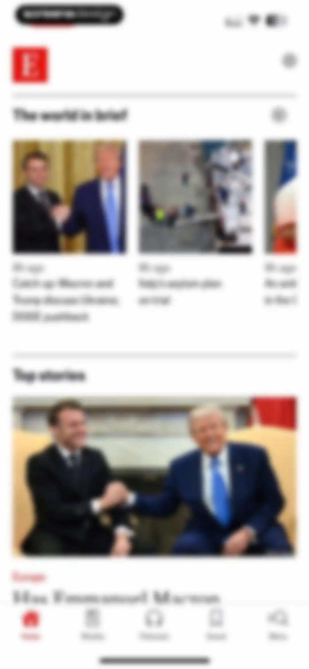 The Economist: News & Analysis screen 15