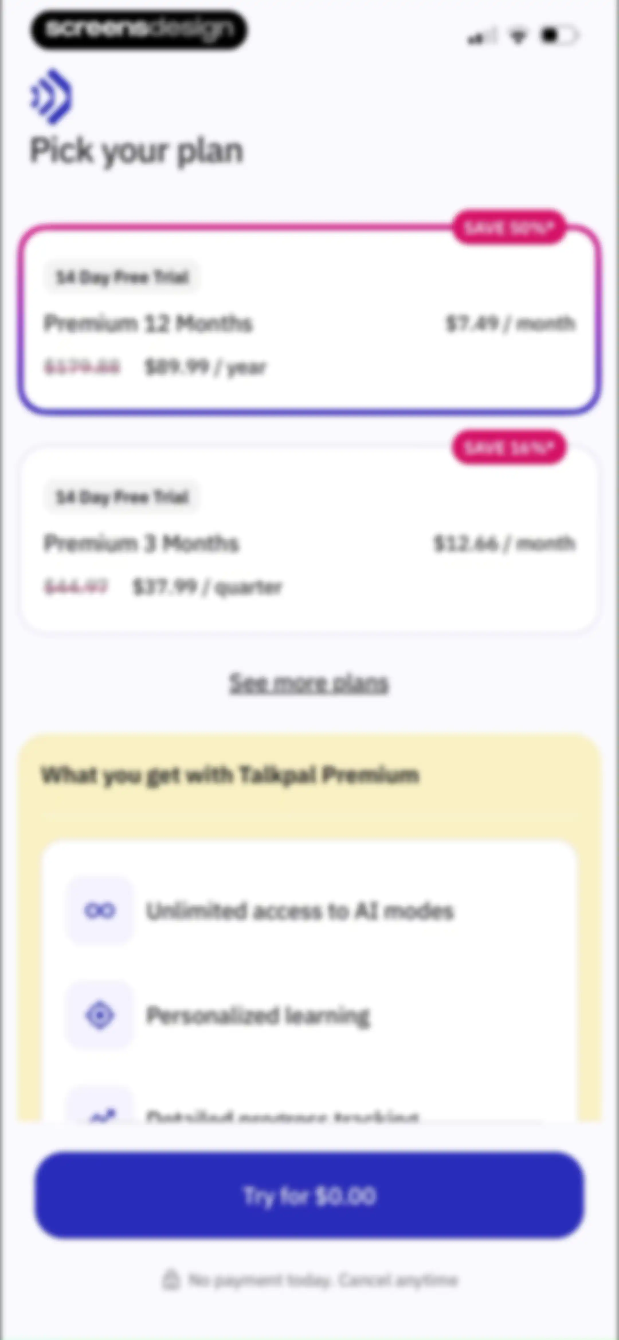 Talkpal - AI Language Learning screen 24