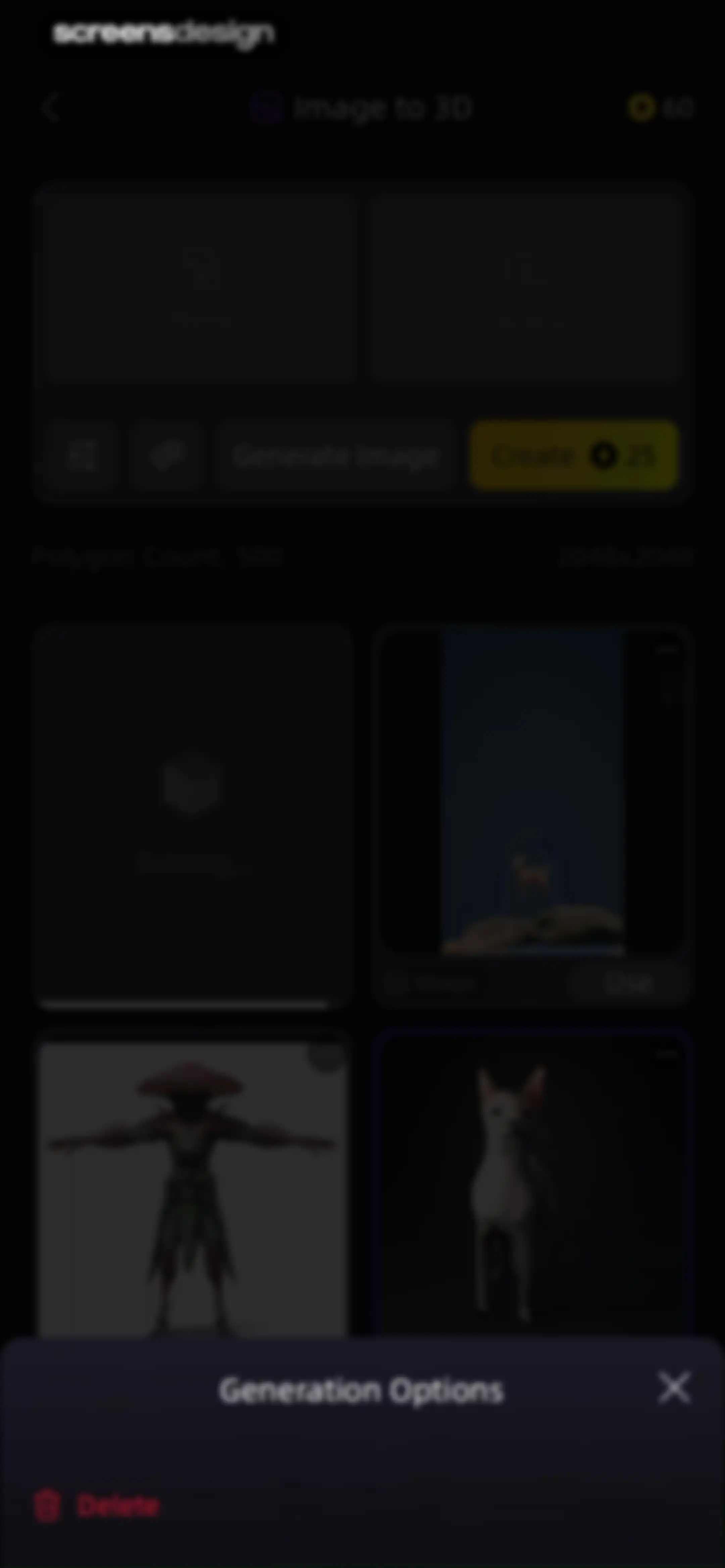Tripo AI - 3D Model Generator screen 78