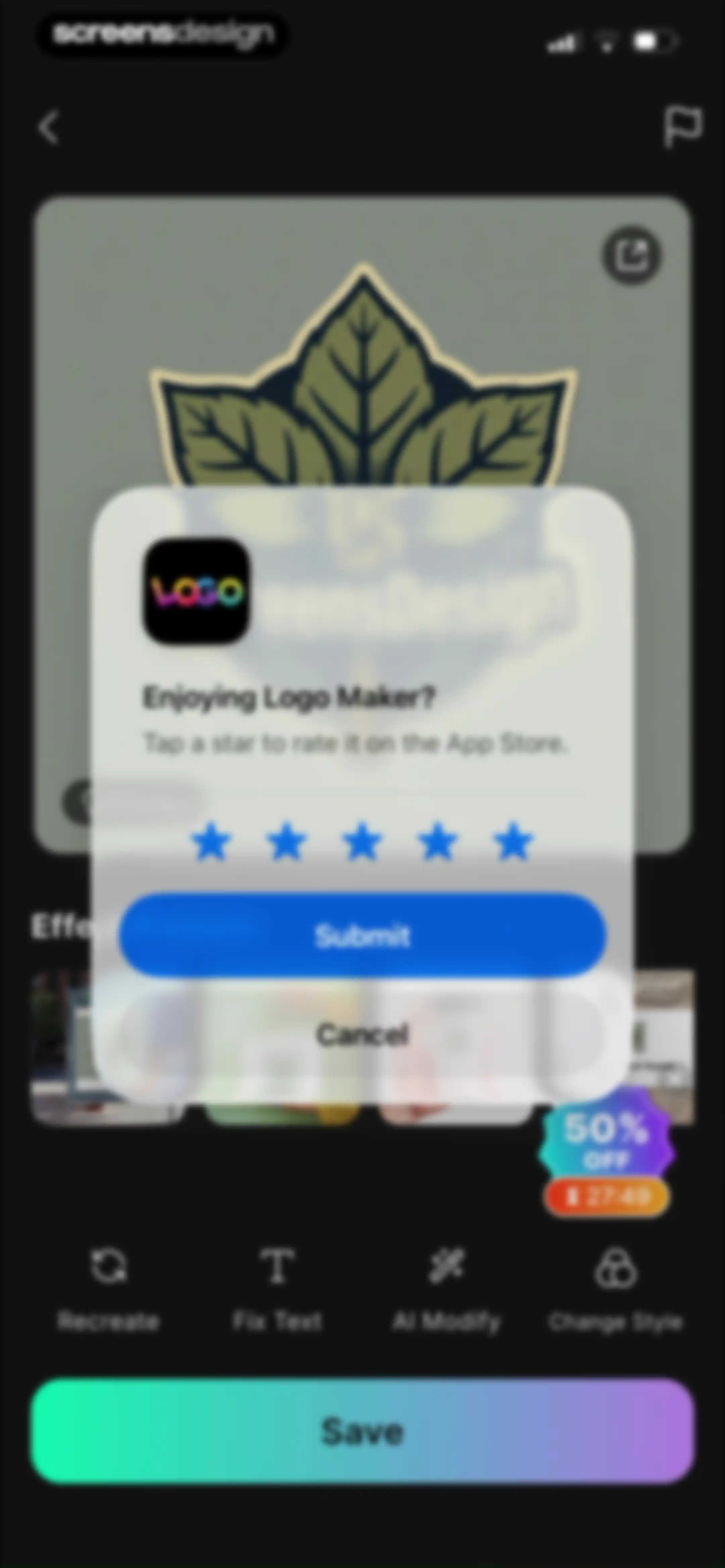 Logo Maker - AI Art Design screen 27