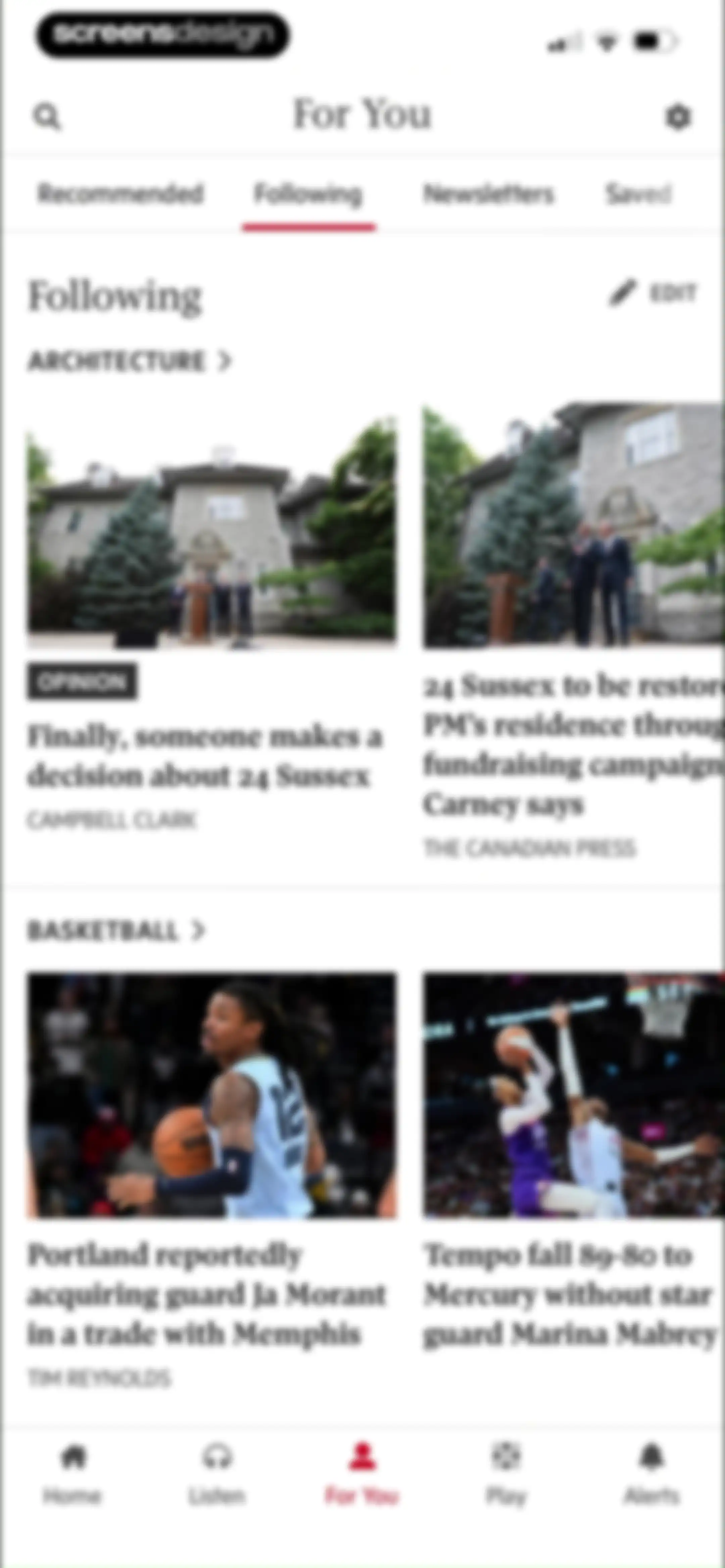 The Globe and Mail screen 86
