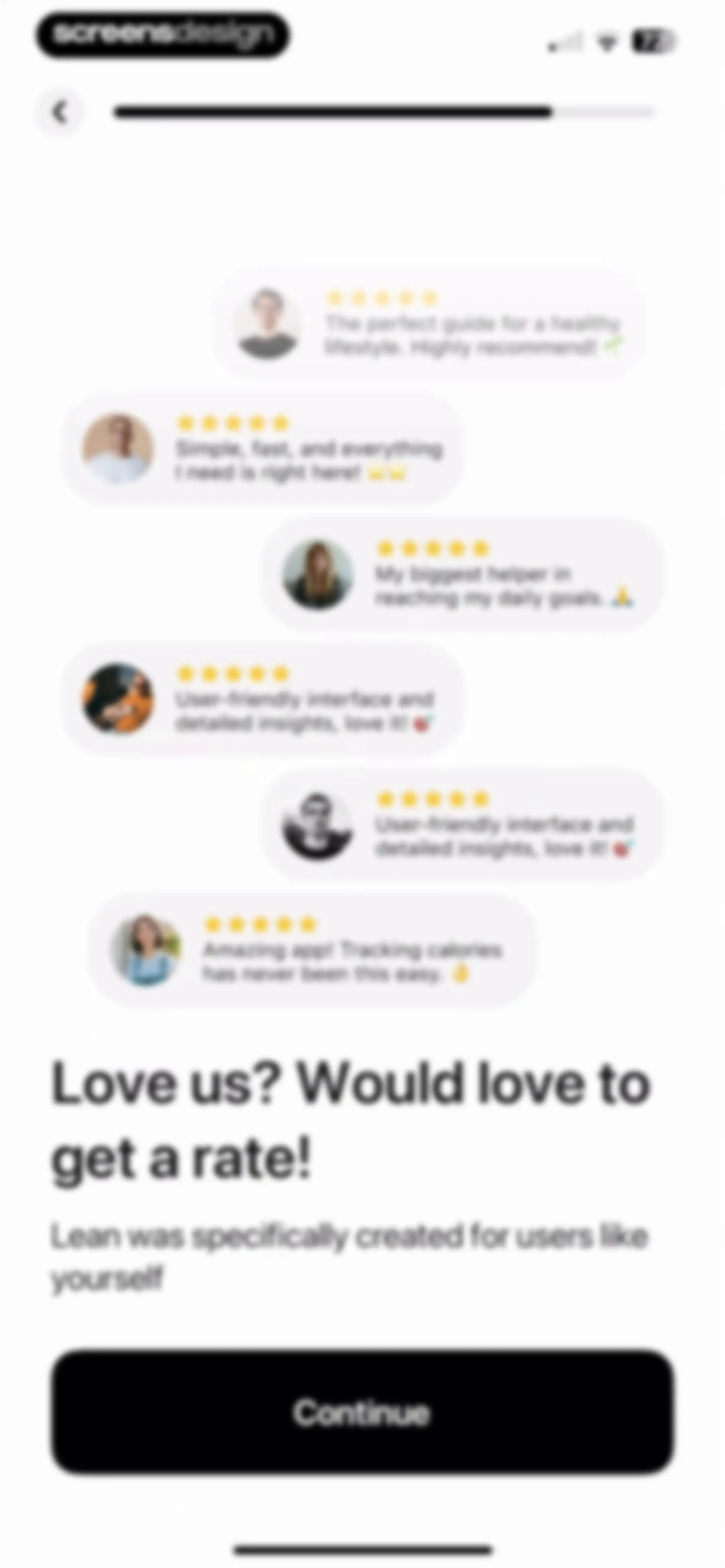 Lean: AI Macro Tracker screen 22