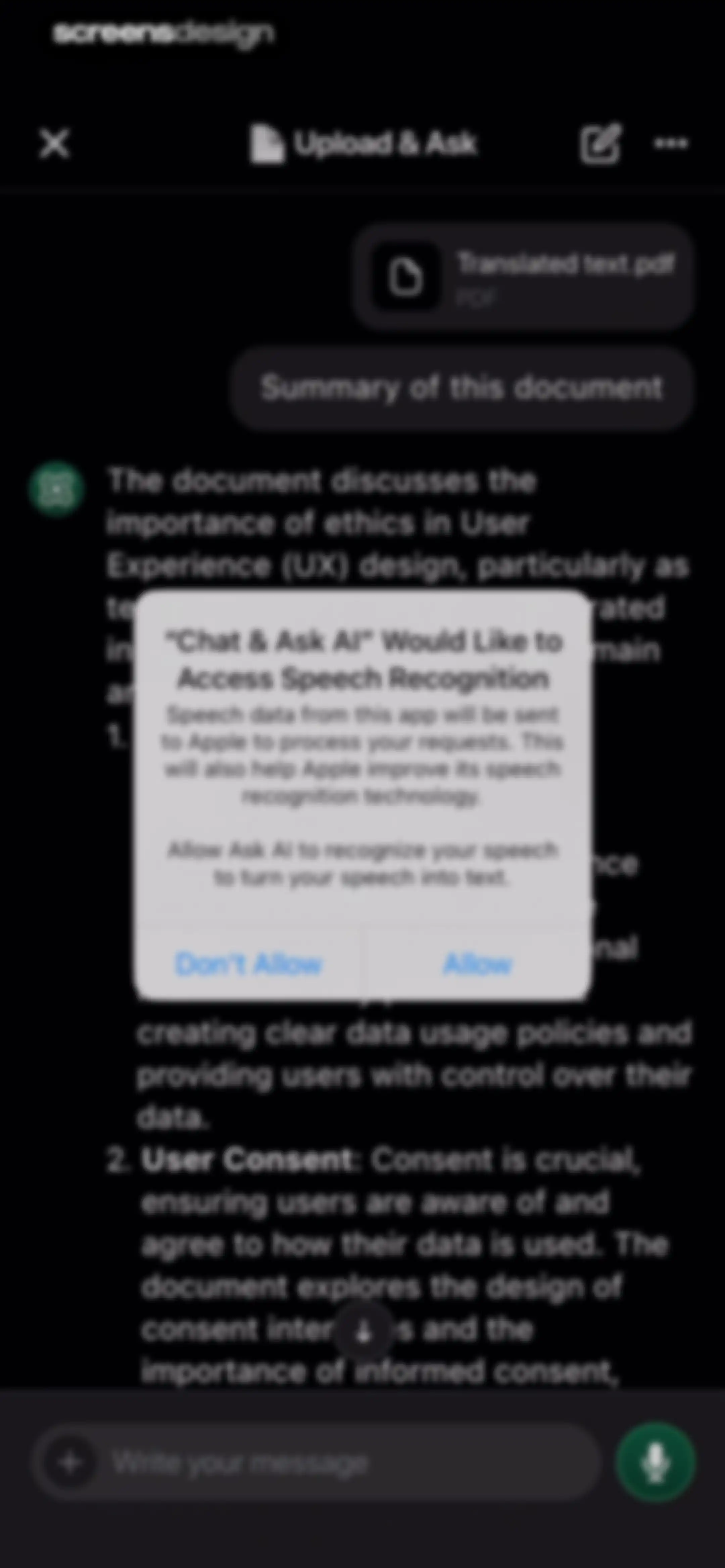 Chat AI: Ask Agent Anything screen 76
