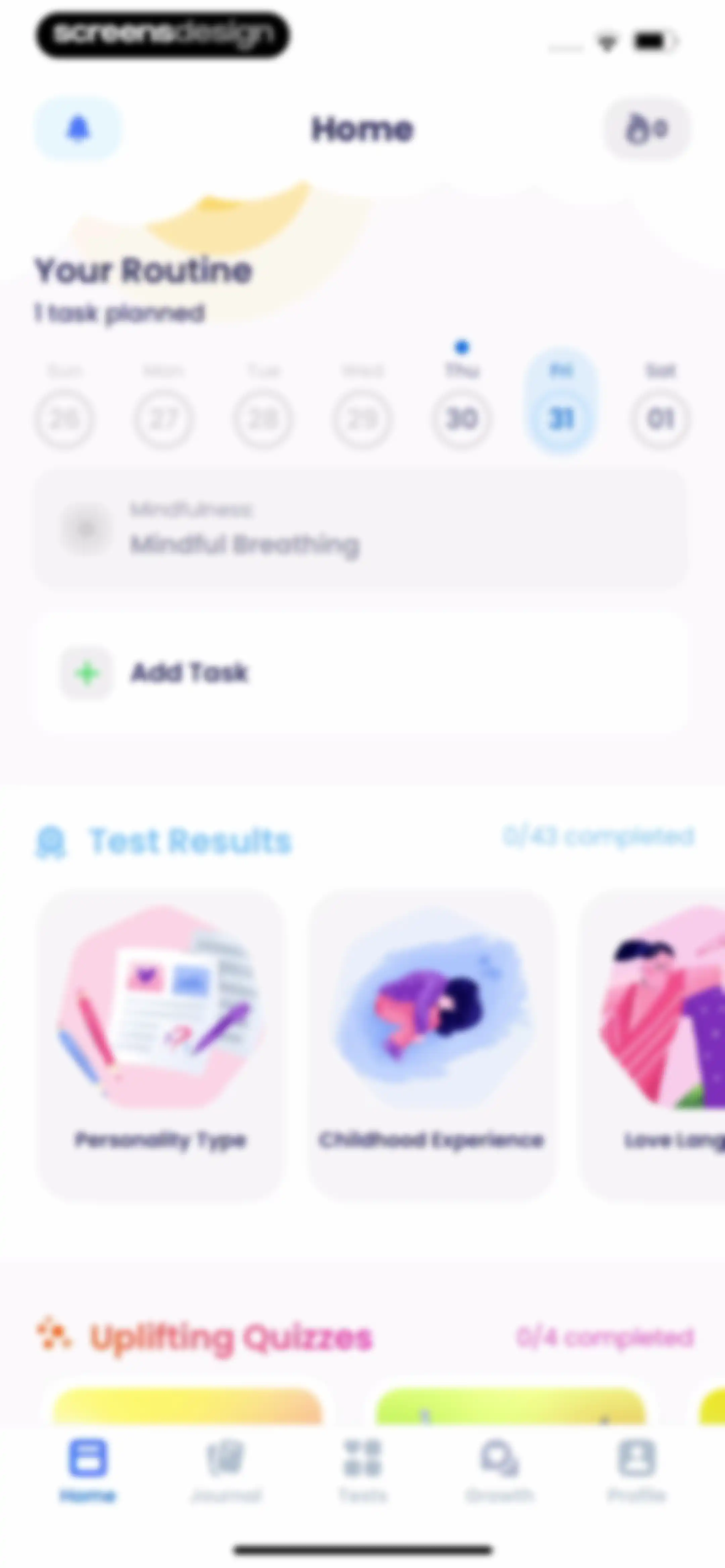 Breeze: Start Self-Discovery screen 31