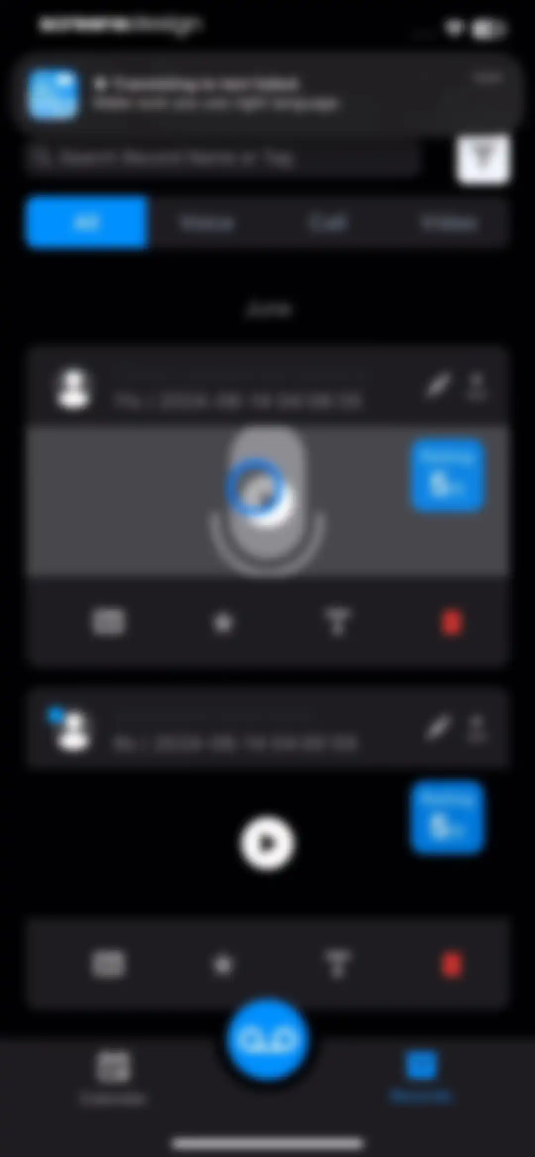 AI Note Taker - flick screen 53