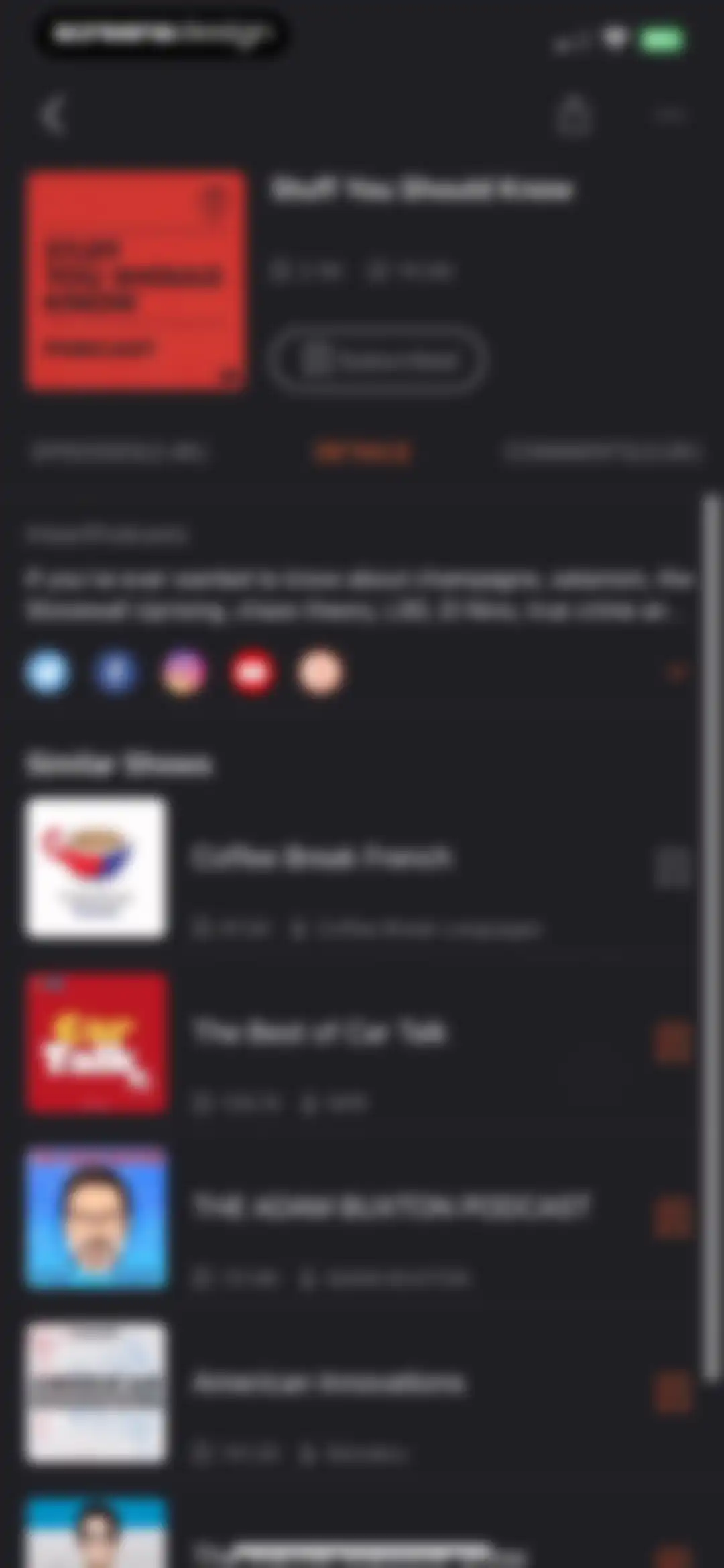 Podcast App & Player - Castbox screen 18