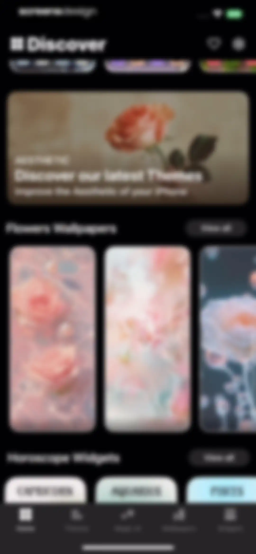 Aesthetic: App icons & Widgets screen 57