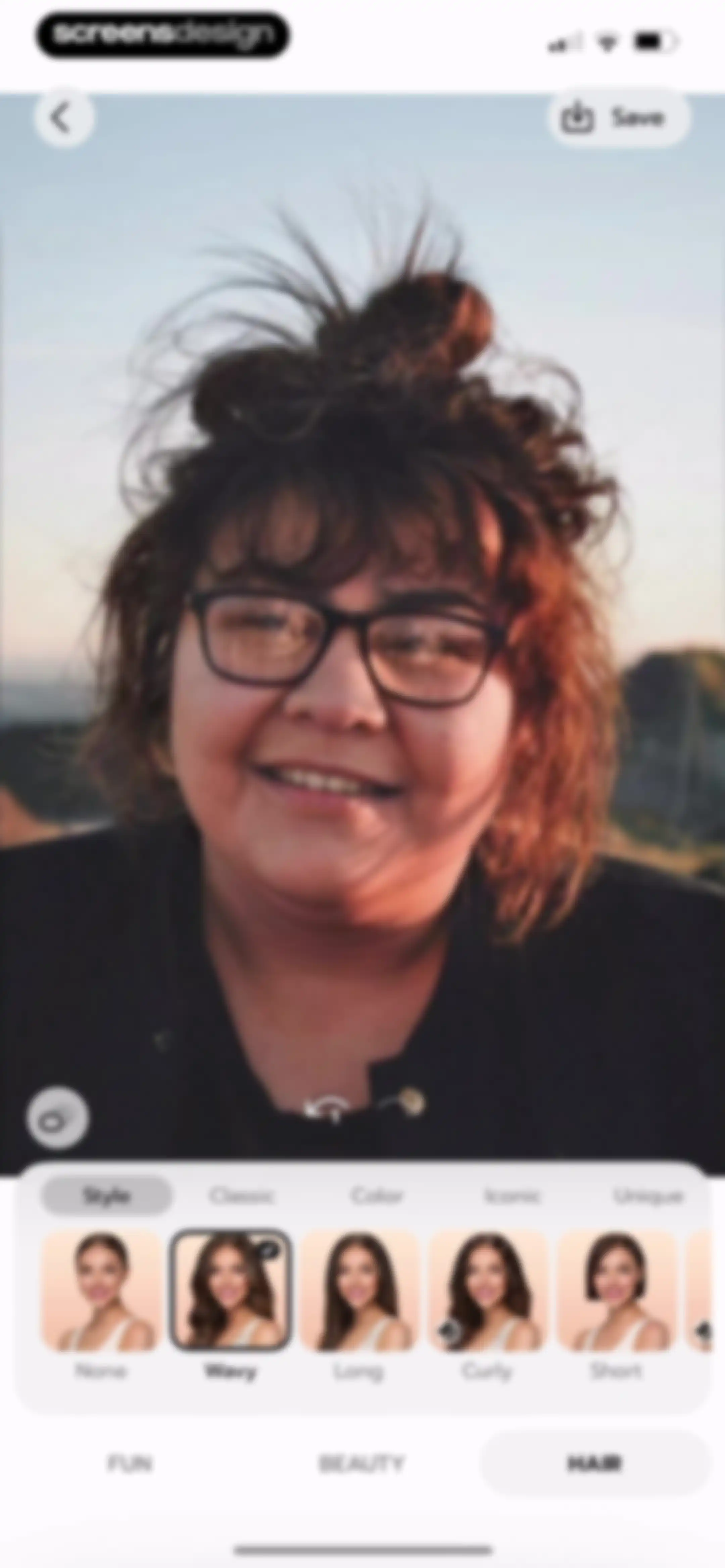 FaceLab: Face Age, Hair Filter screen 52