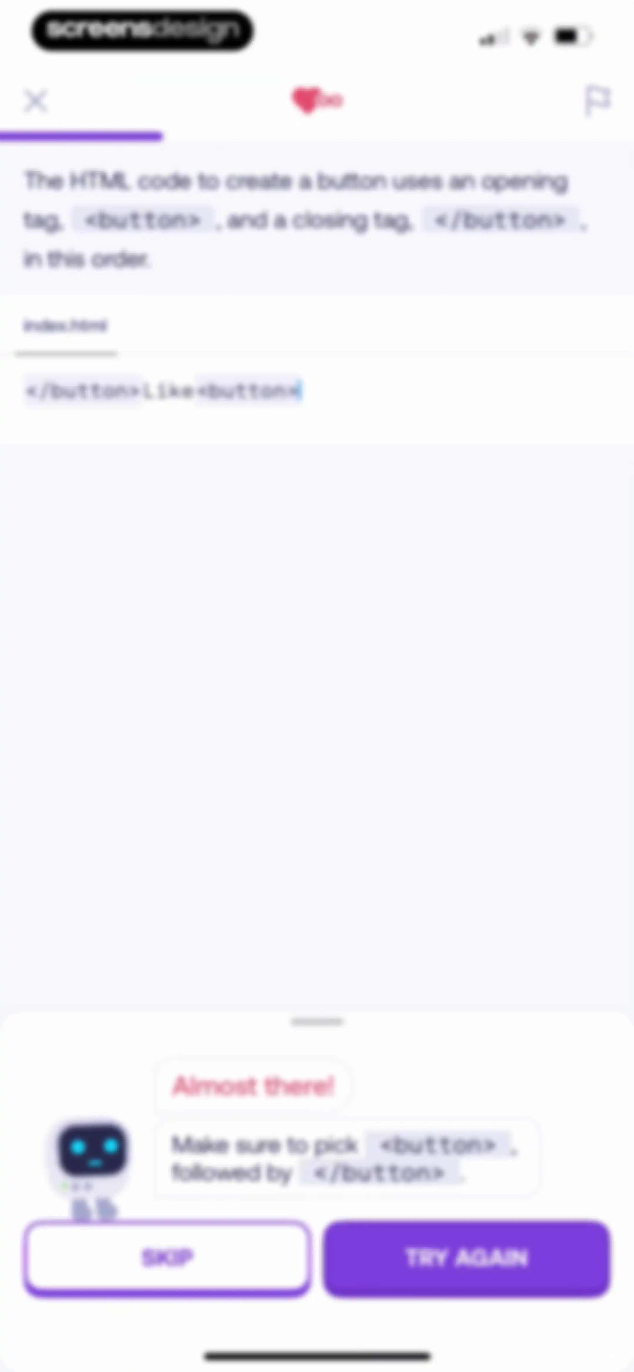 Mimo: Learn Coding/Programming screen 39