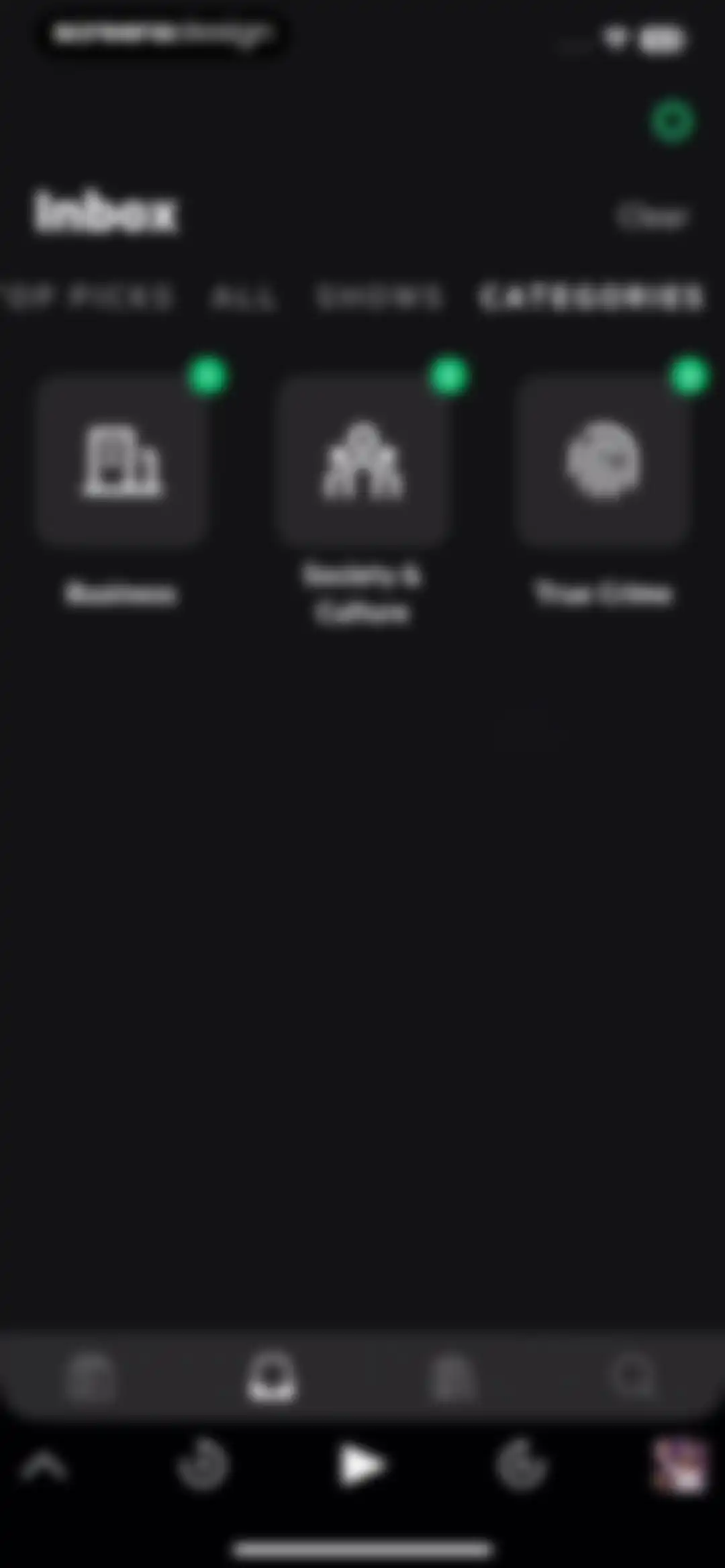 Castro: Podcast App & Player screen 65