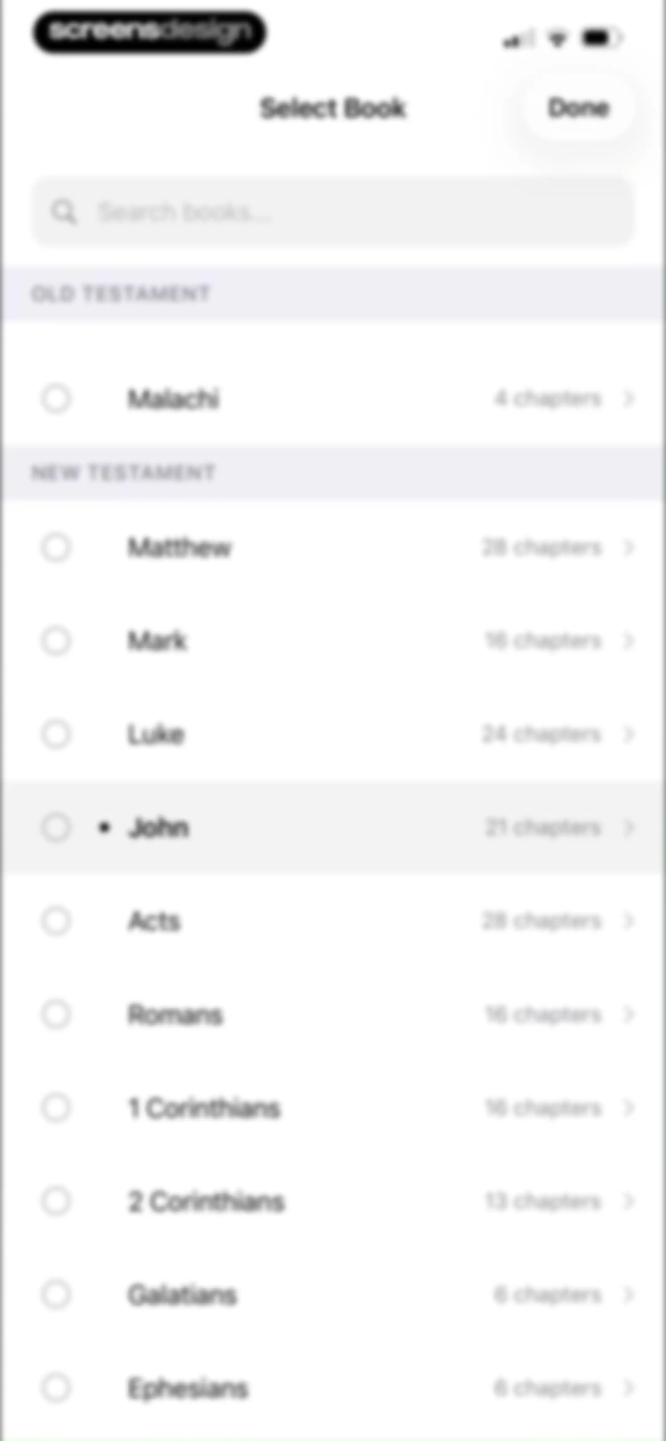 Bible Word Study screen 52