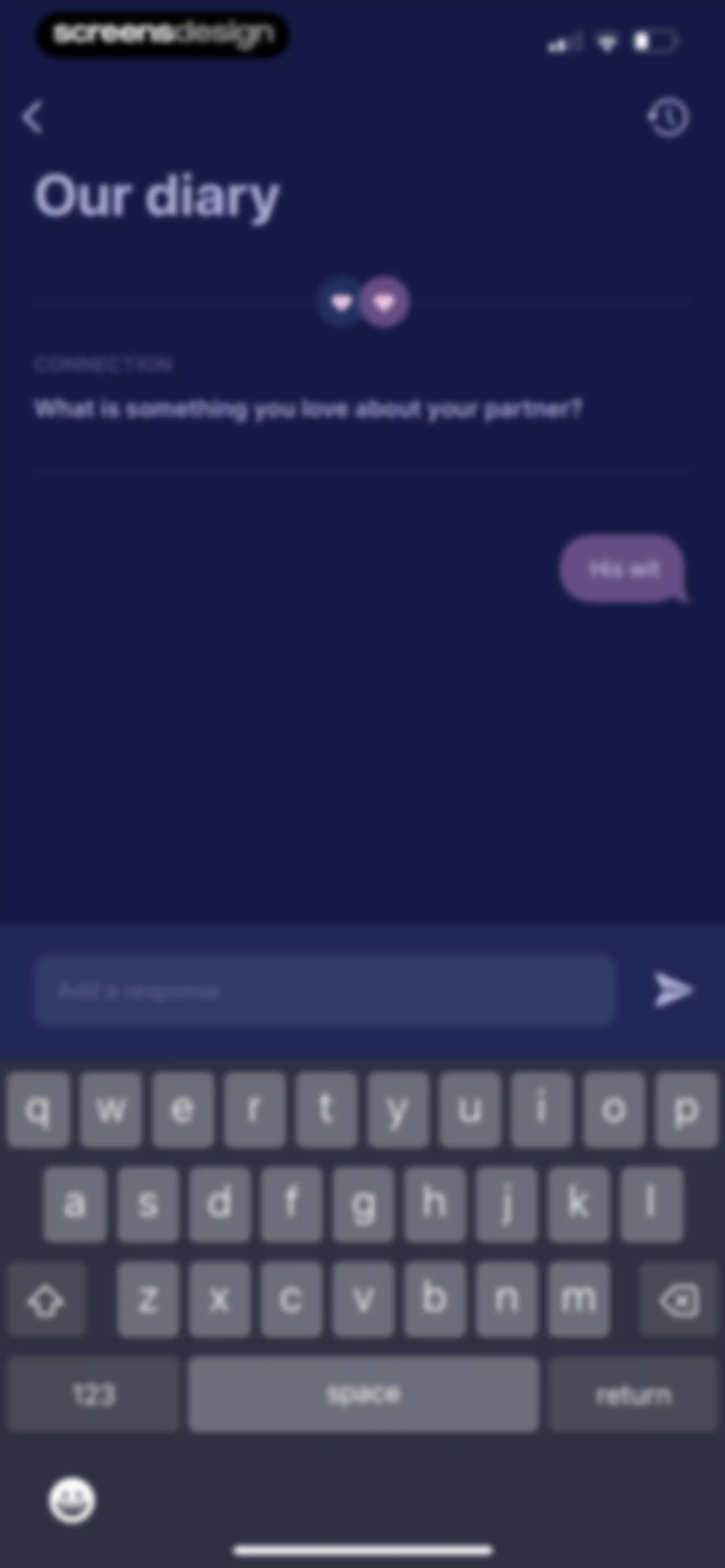 Cozy Couples: Relationship App screen 71