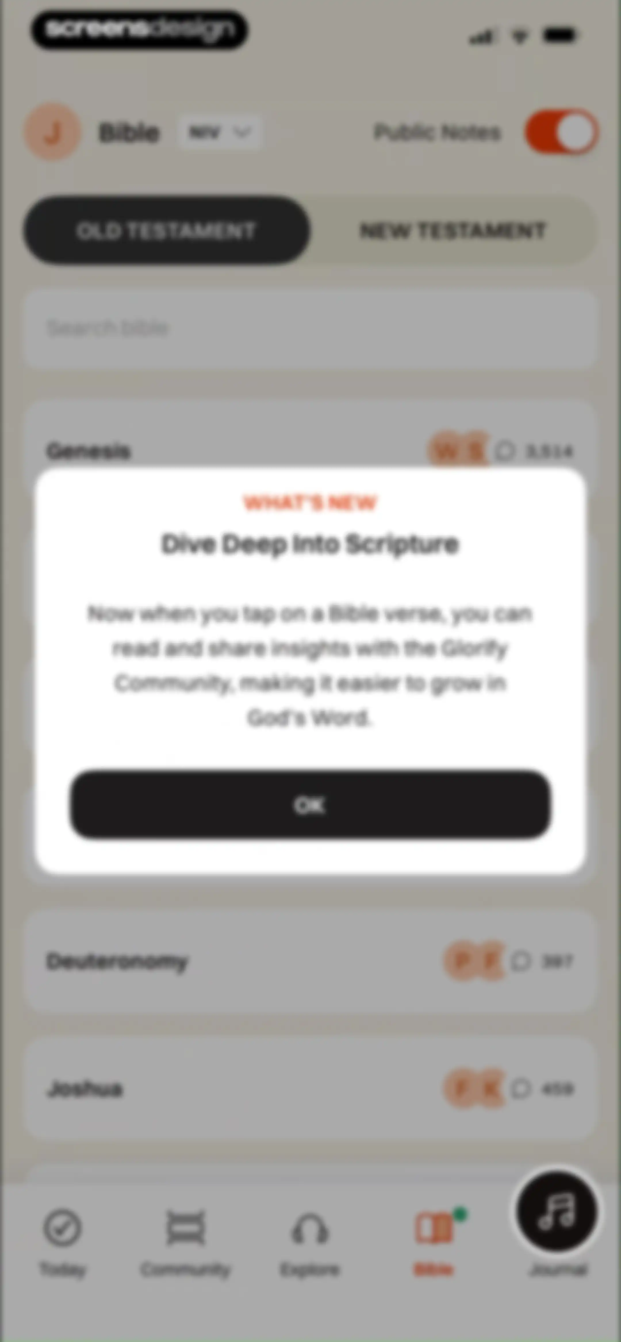 Glorify: Devotional & Prayer screen 124