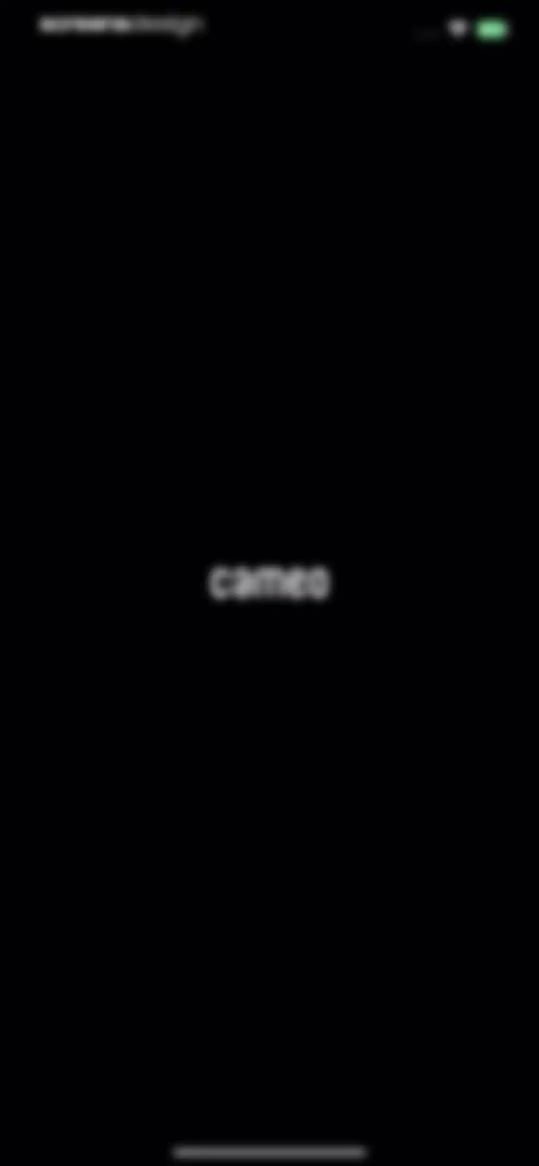 Cameo - Personal celeb videos screen 1