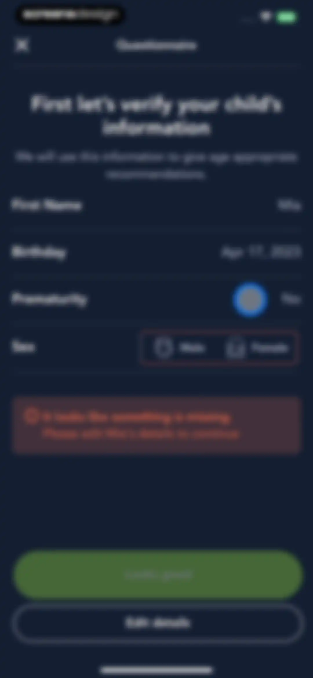 Huckleberry: Baby Tracker screen 64