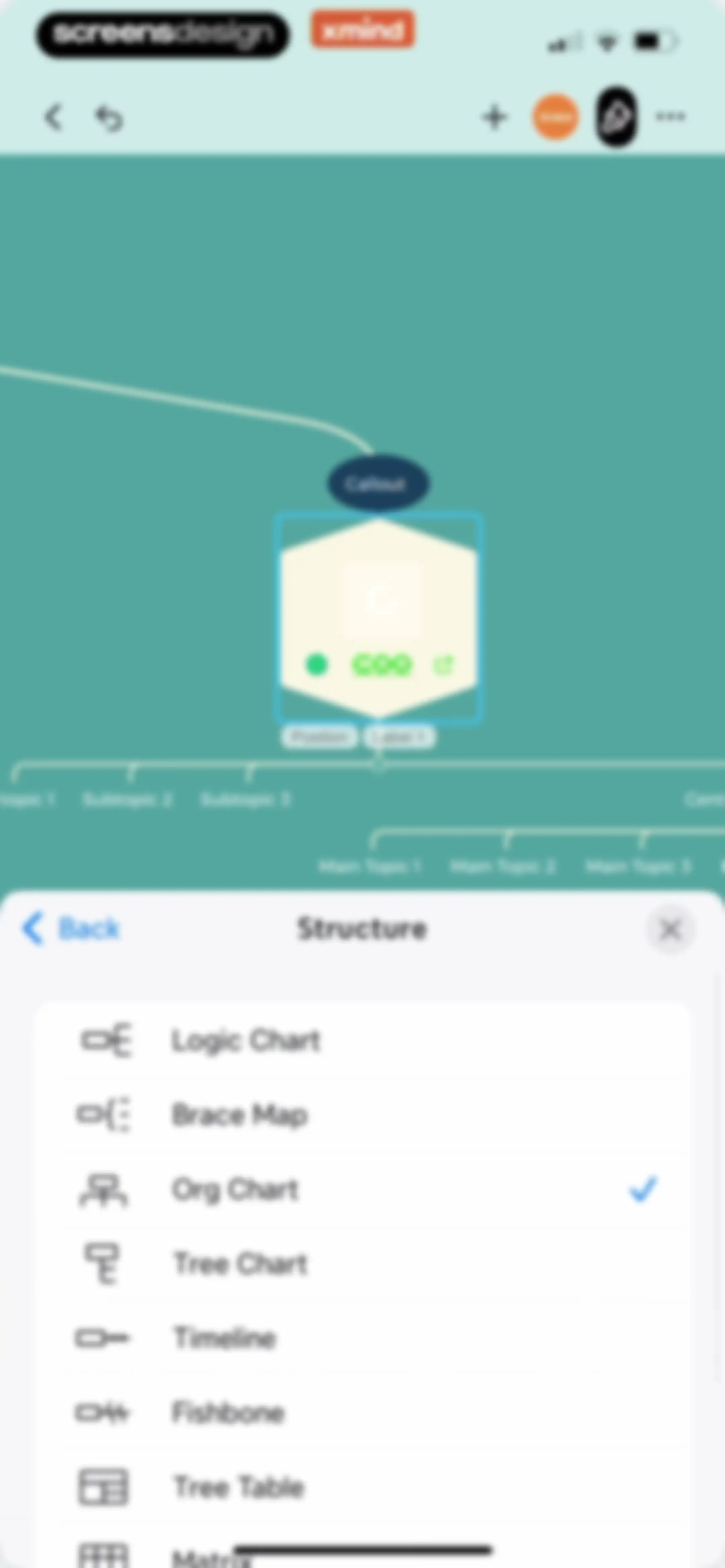 Xmind: AI Mind Map, Brainstorm screen 65