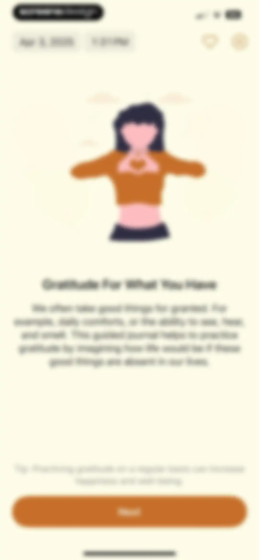 Clarity: CBT Self Help Journal screen 122