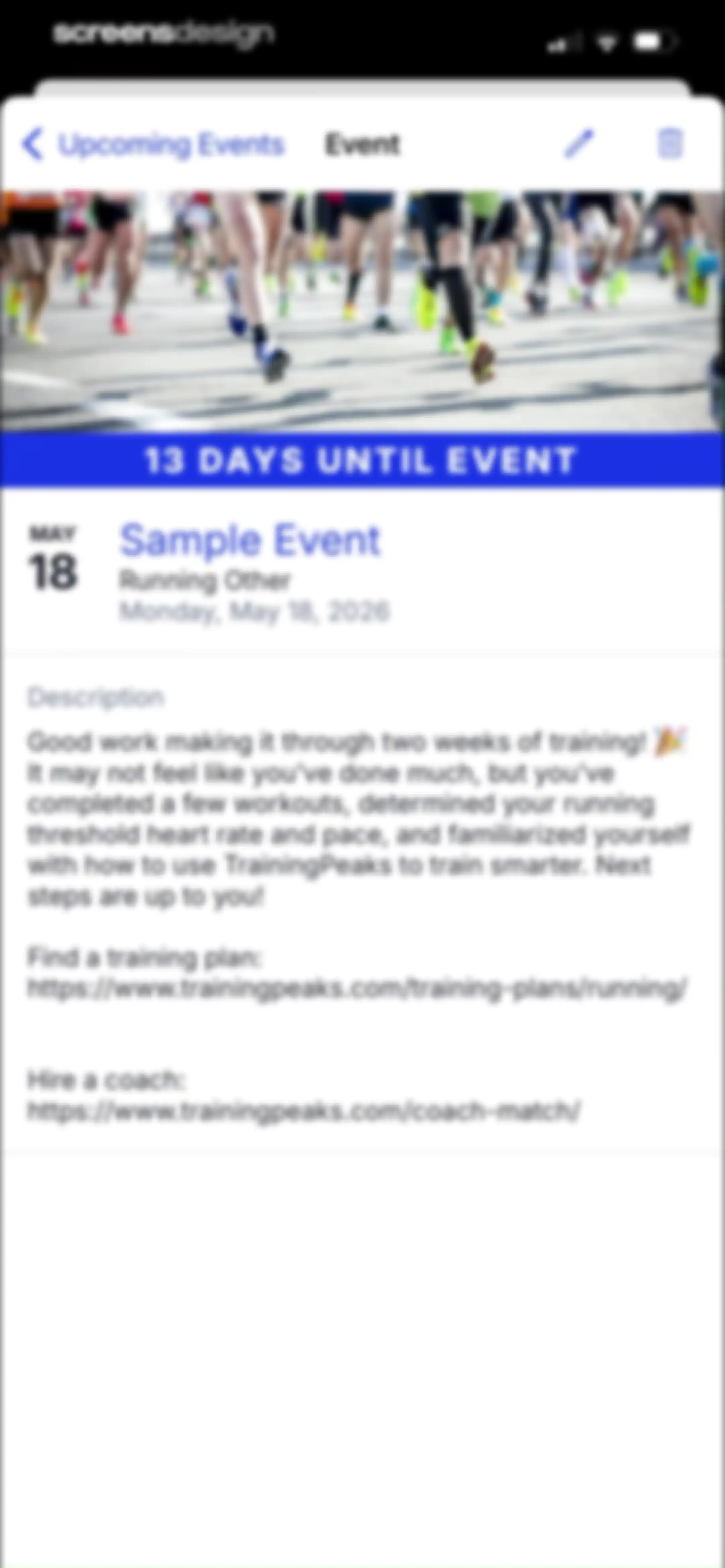 TrainingPeaks: Plan Train Lift screen 51