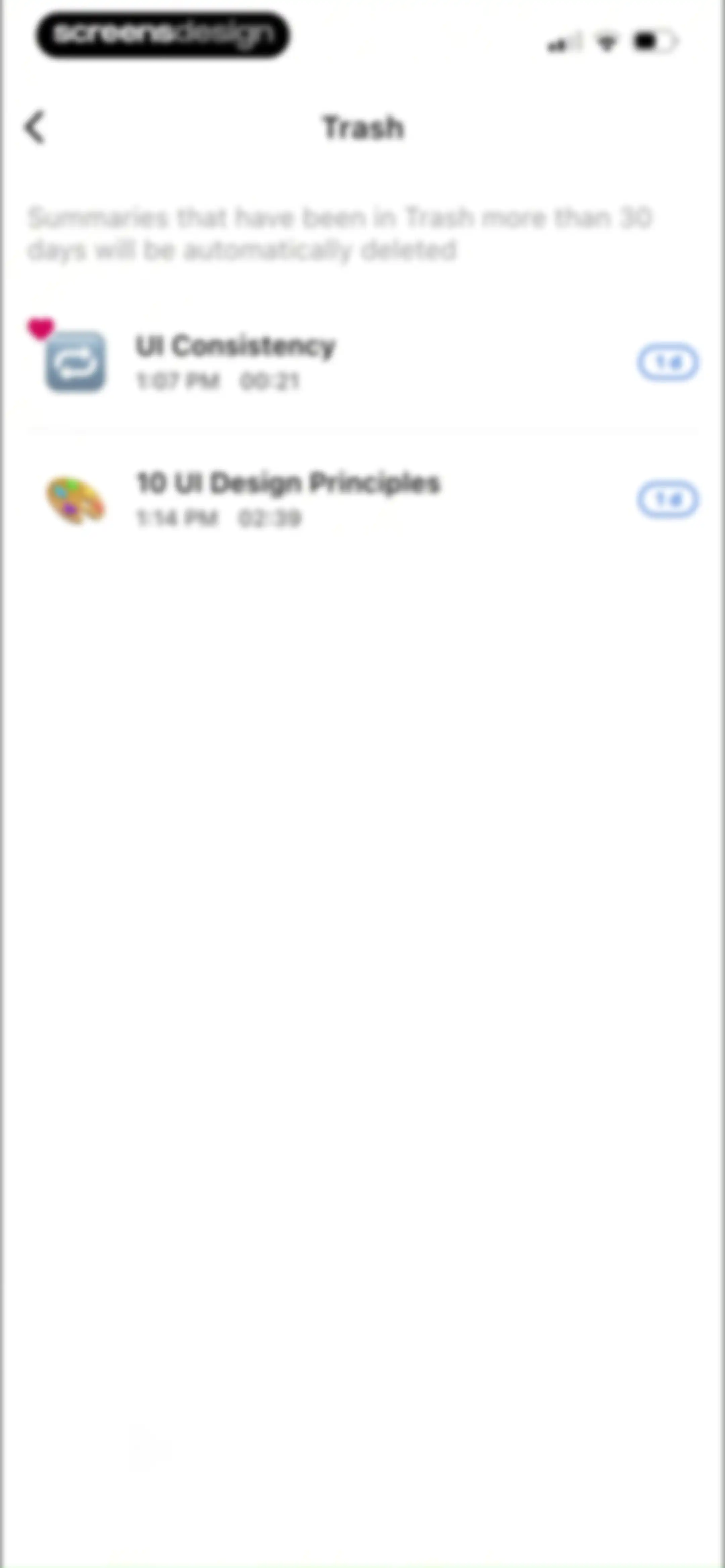 Summary - AI Note Taker screen 129