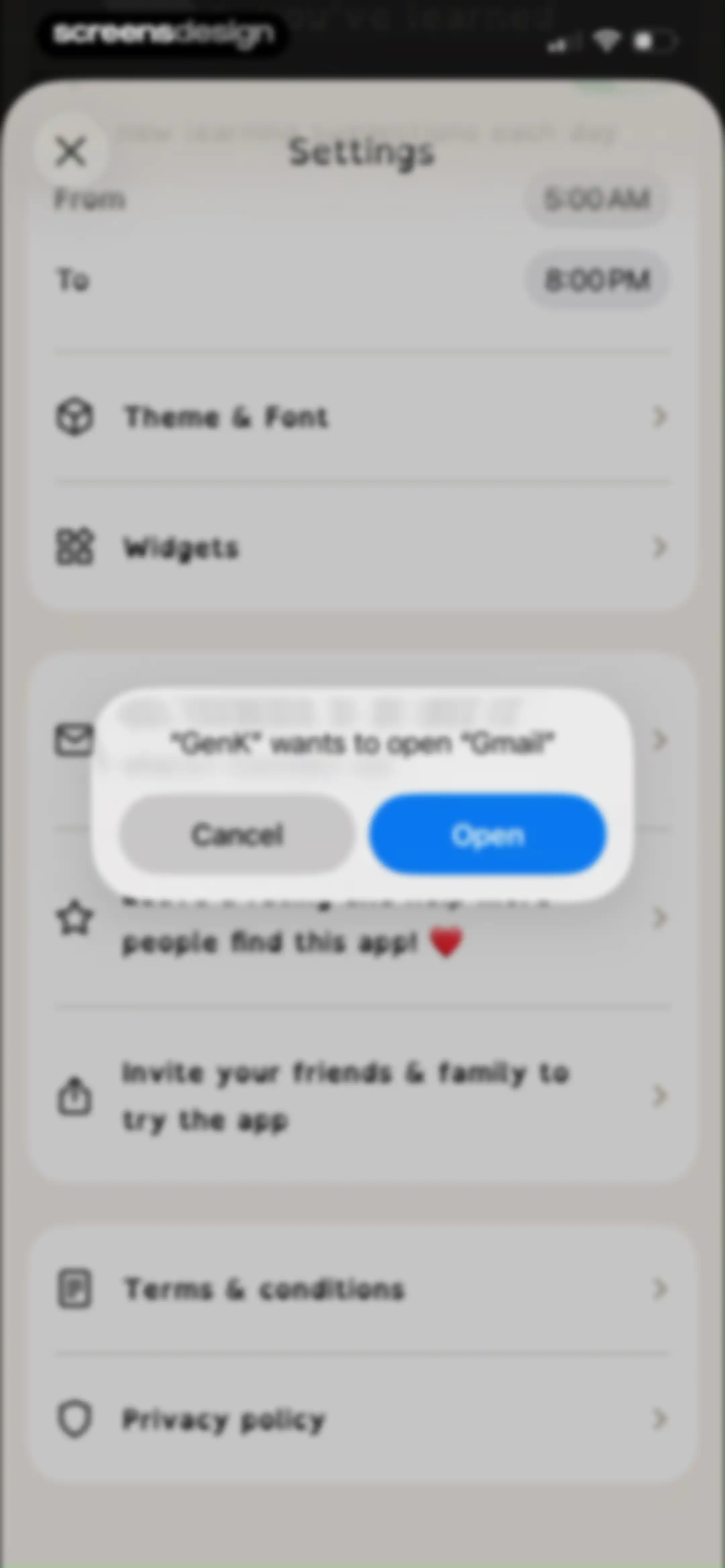 GenK: Daily Learning & Quiz screen 118