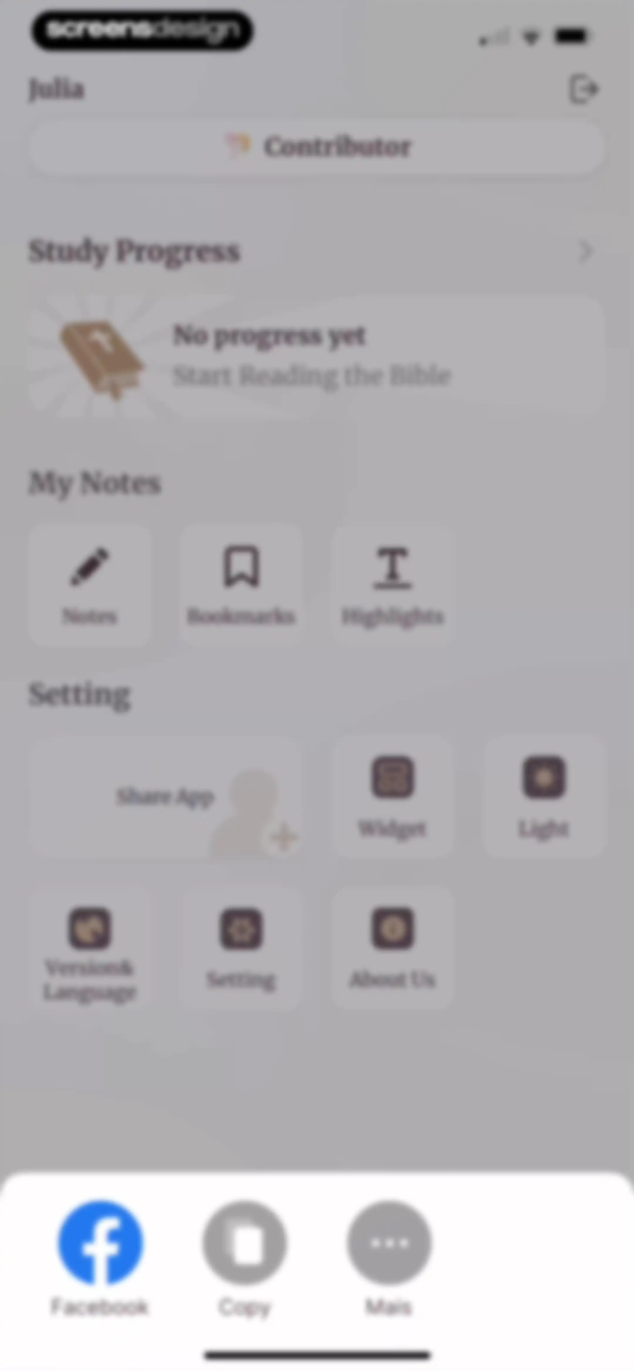 Bible For Women. screen 90